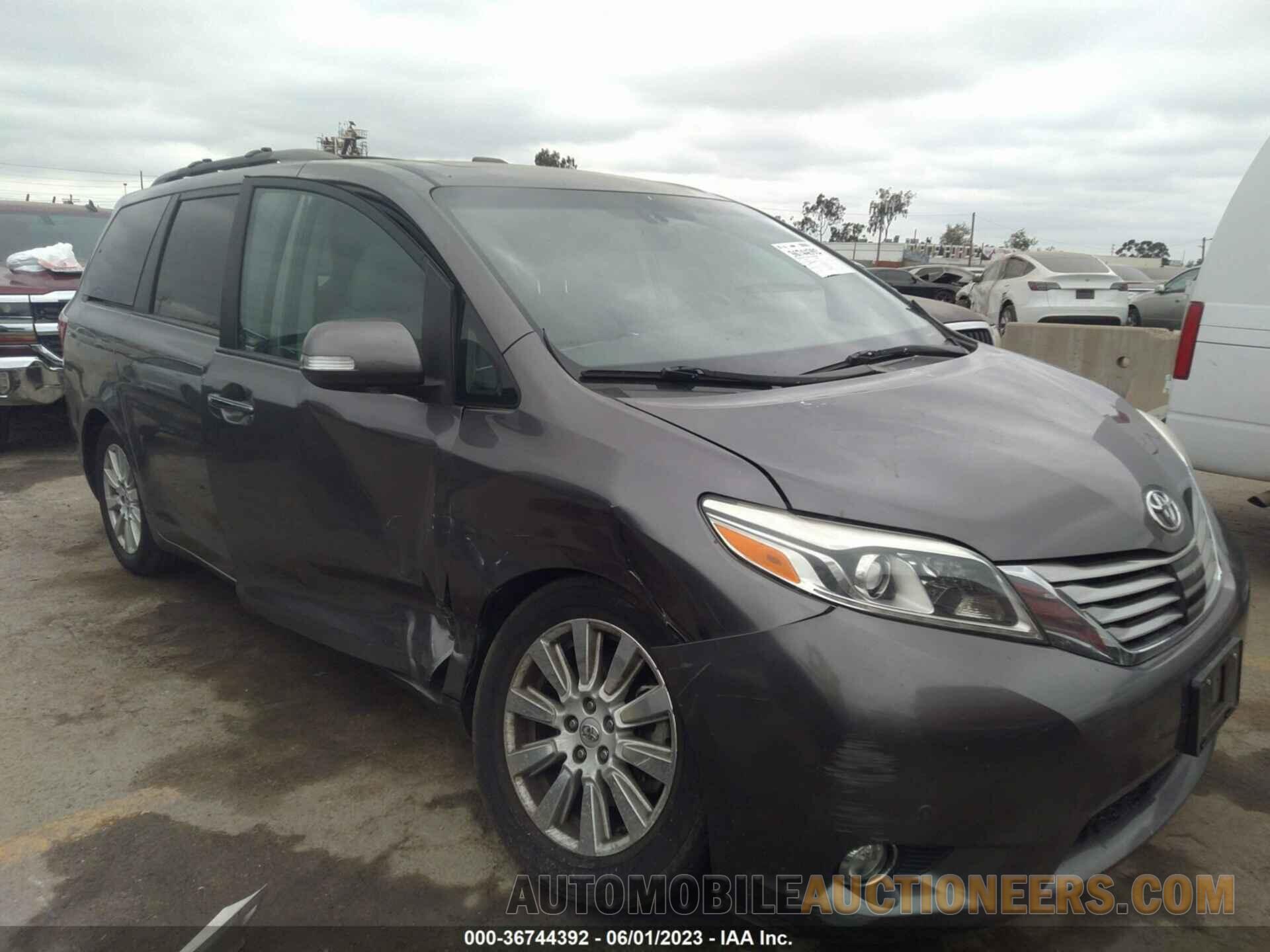 5TDYZ3DC8HS891615 TOYOTA SIENNA 2017