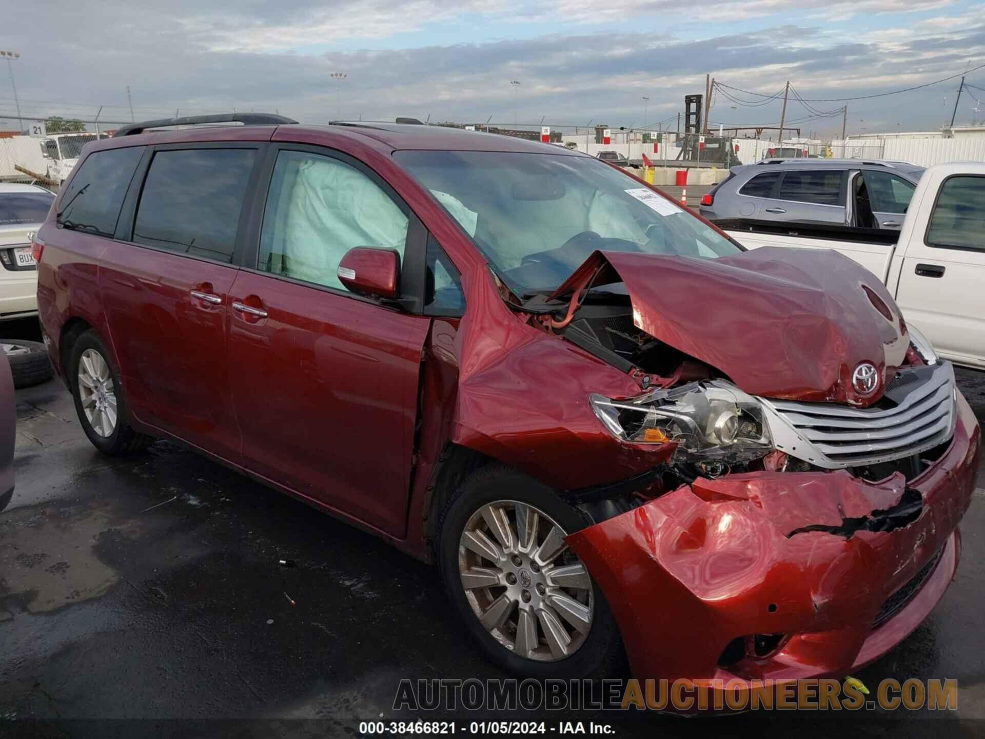 5TDYZ3DC9HS766932 TOYOTA SIENNA 2017