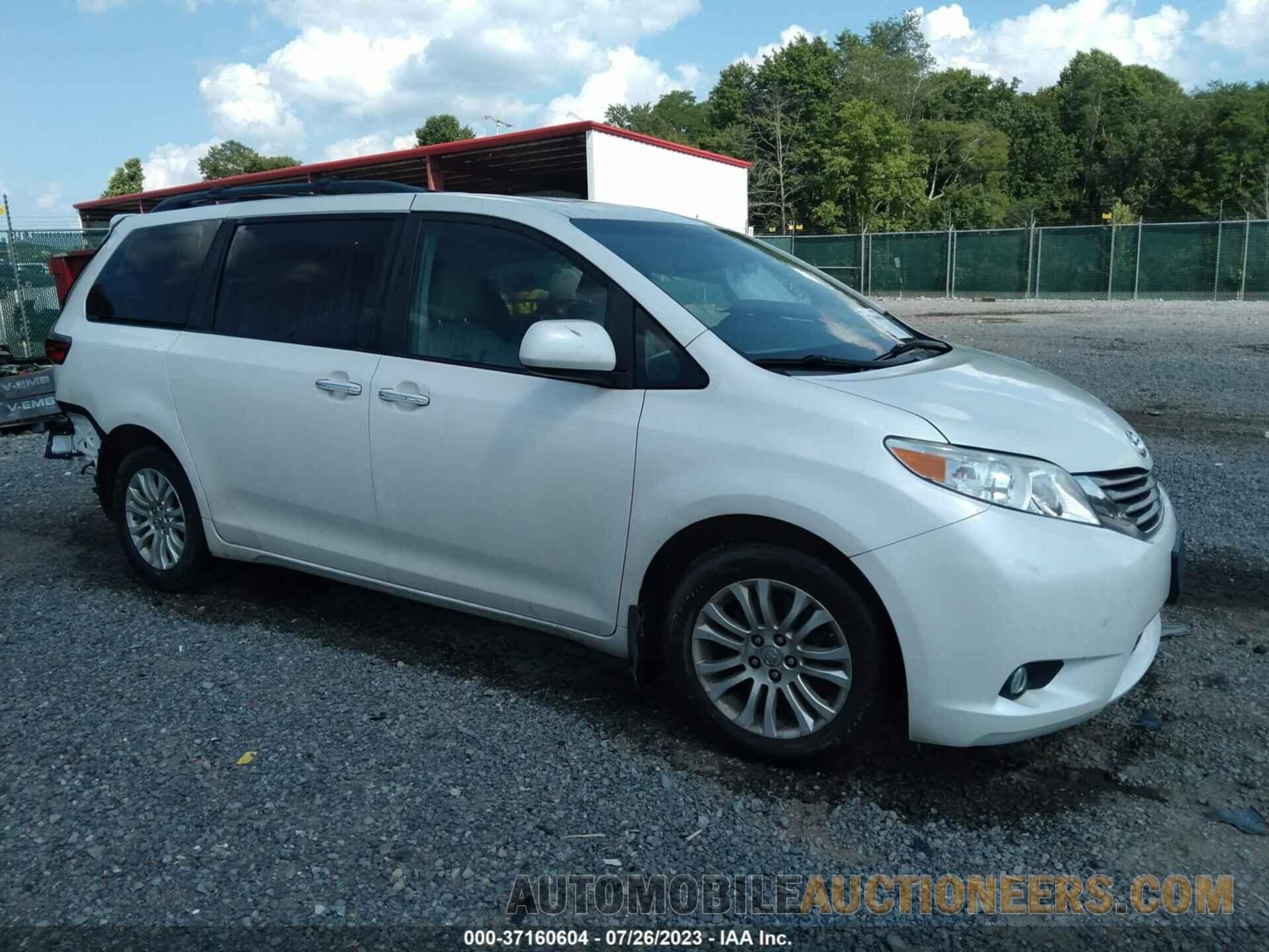 5TDYZ3DC9HS779051 TOYOTA SIENNA 2017