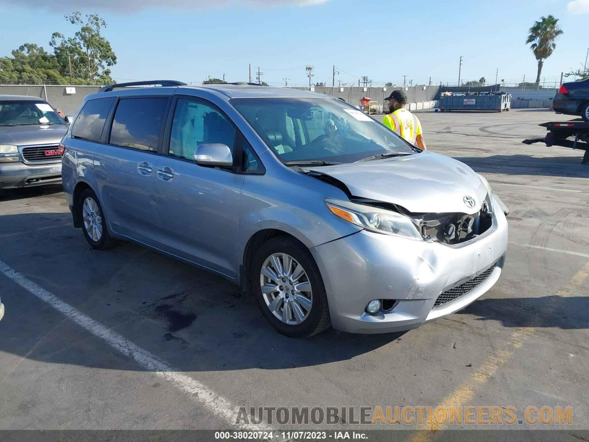 5TDYZ3DC9HS783603 TOYOTA SIENNA 2017