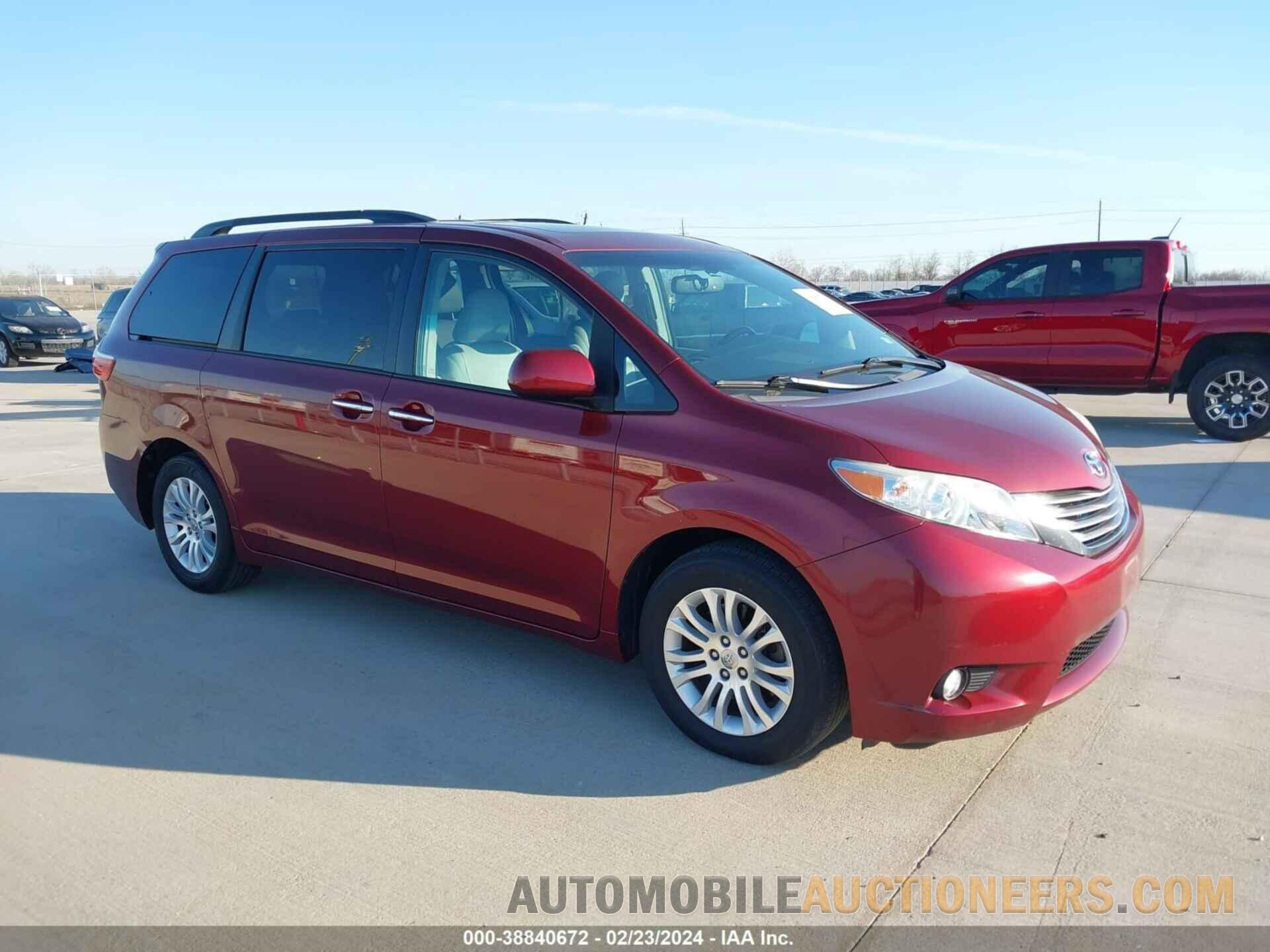 5TDYZ3DC9HS799798 TOYOTA SIENNA 2017