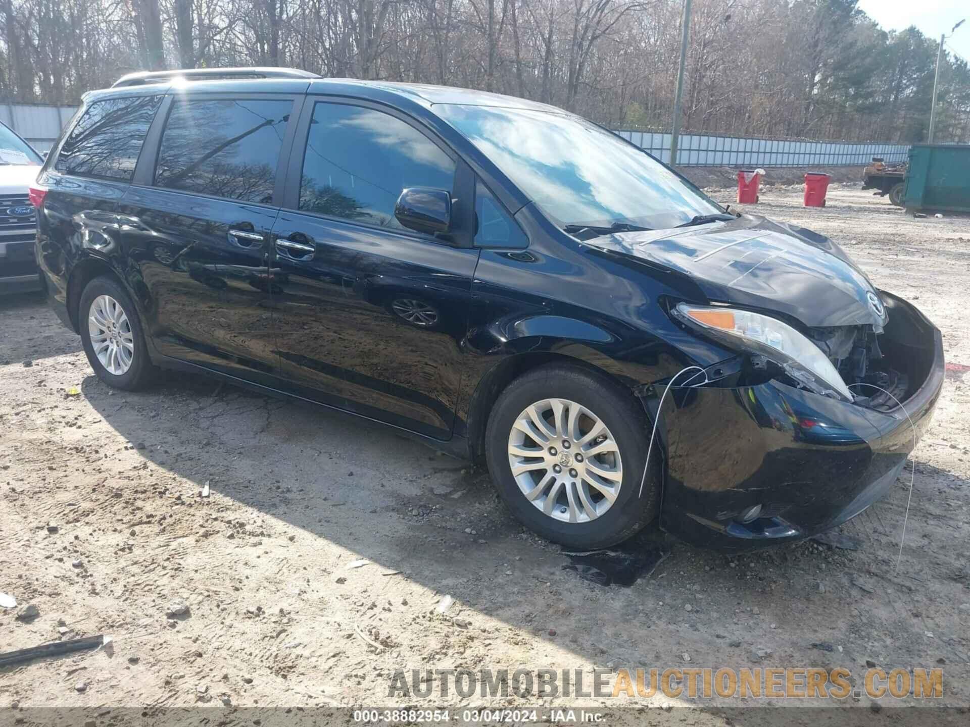 5TDYZ3DC9HS819502 TOYOTA SIENNA 2017