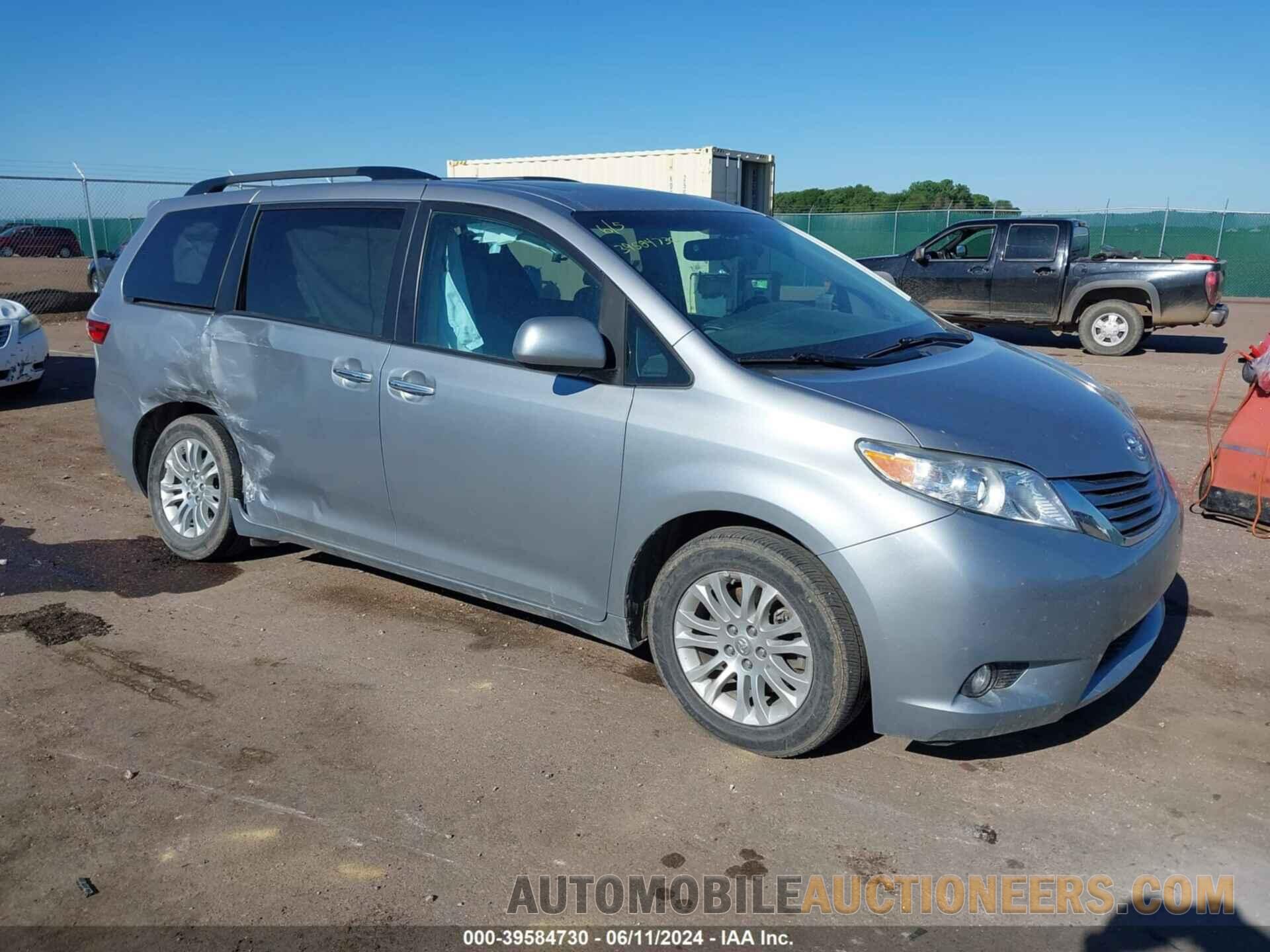 5TDYZ3DC9HS828667 TOYOTA SIENNA 2017