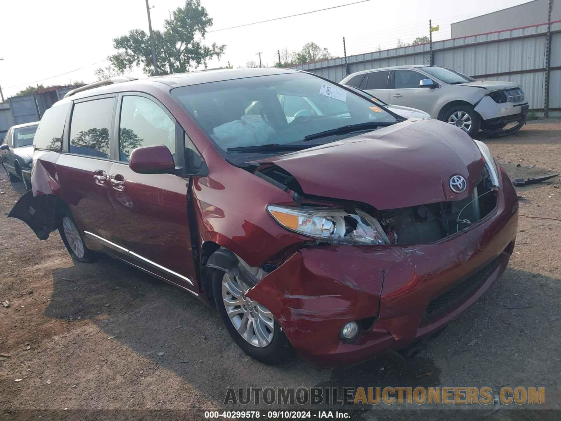 5TDYZ3DC9HS842617 TOYOTA SIENNA 2017