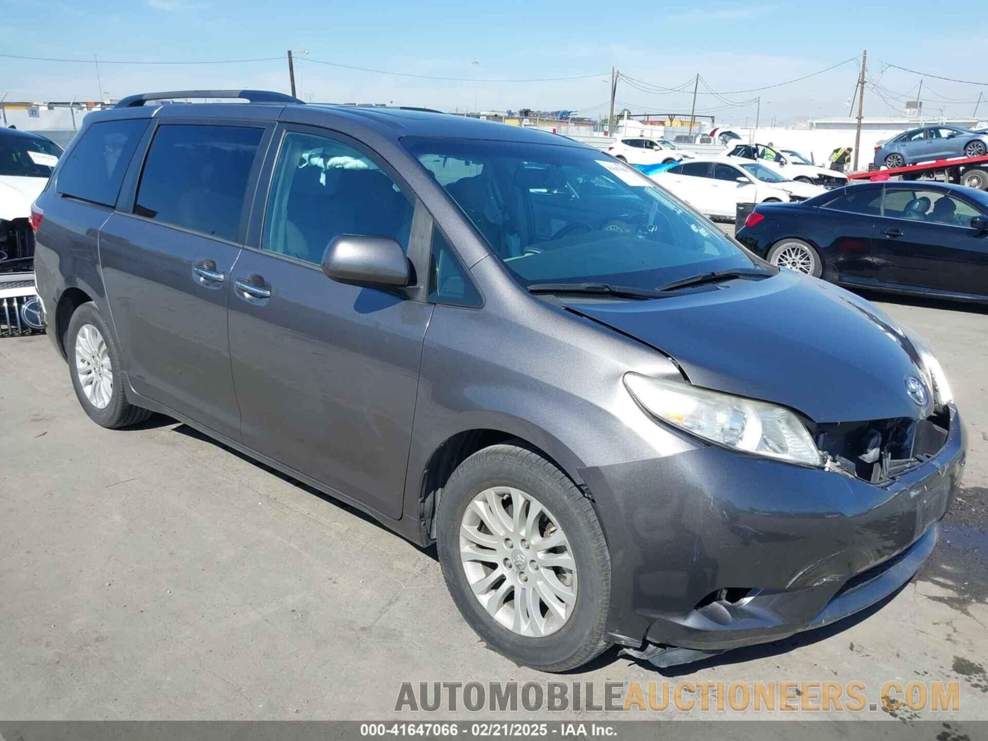 5TDYZ3DC9HS849096 TOYOTA SIENNA 2017