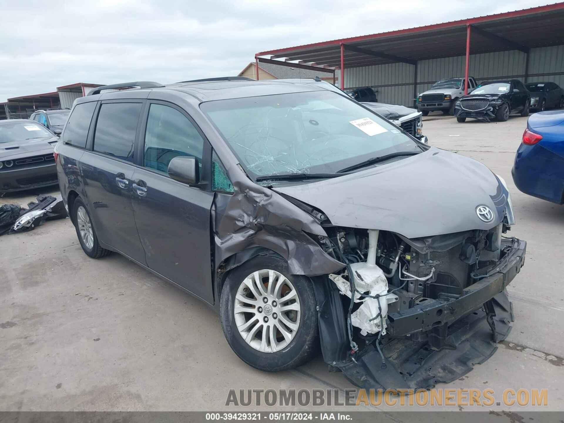 5TDYZ3DC9HS862253 TOYOTA SIENNA 2017