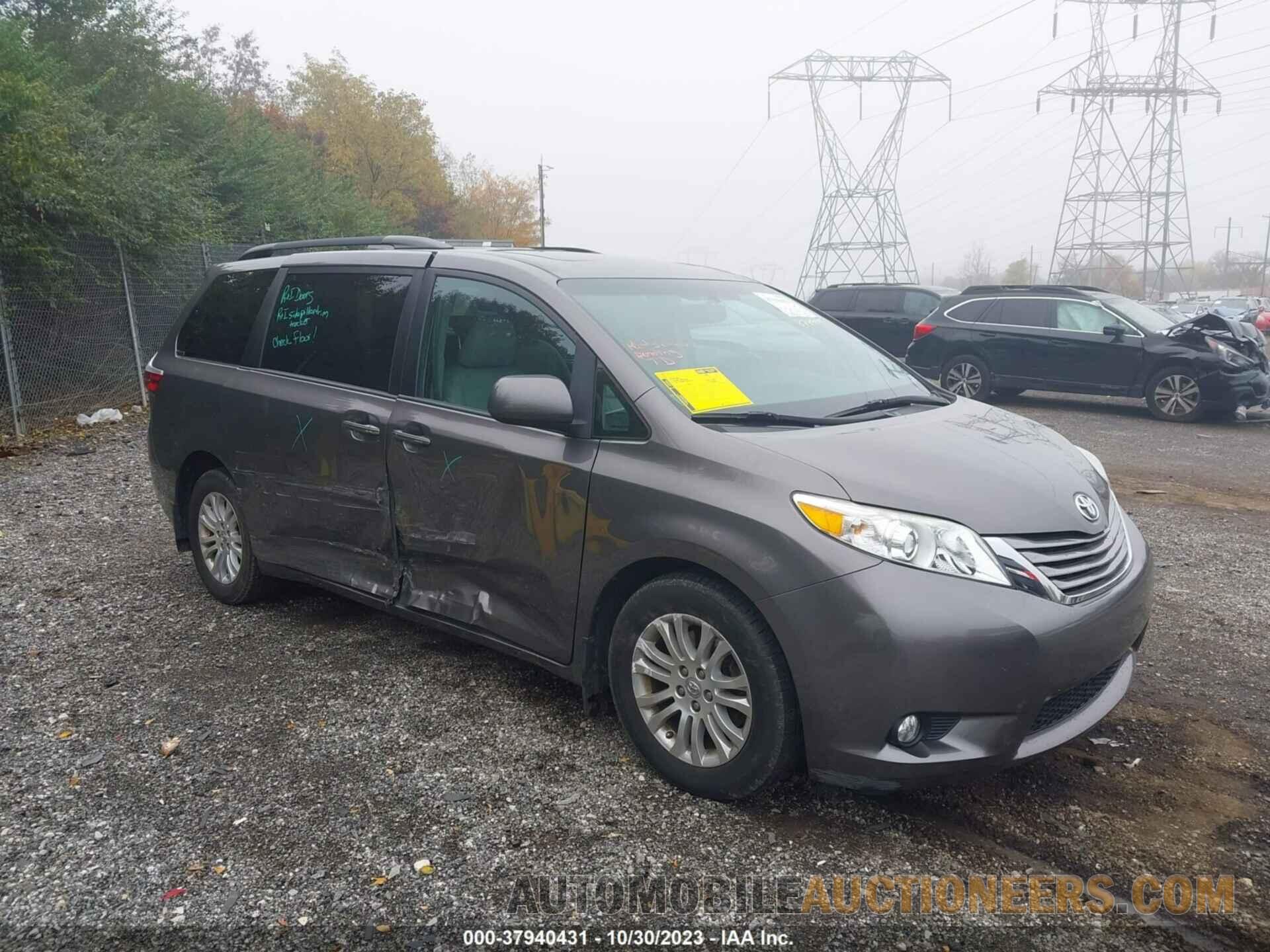 5TDYZ3DC9HS878999 TOYOTA SIENNA 2017