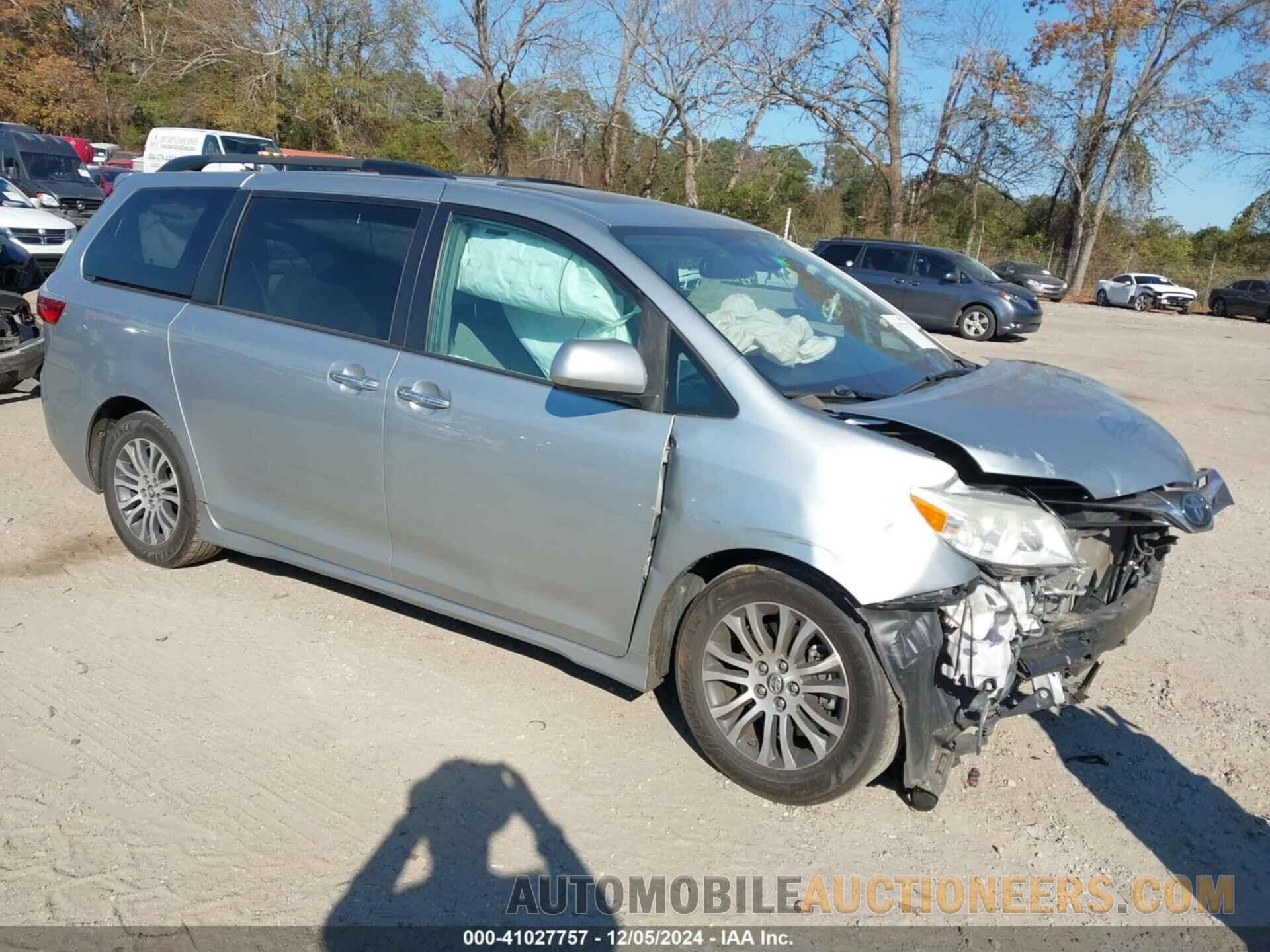 5TDYZ3DC9KS016986 TOYOTA SIENNA 2019