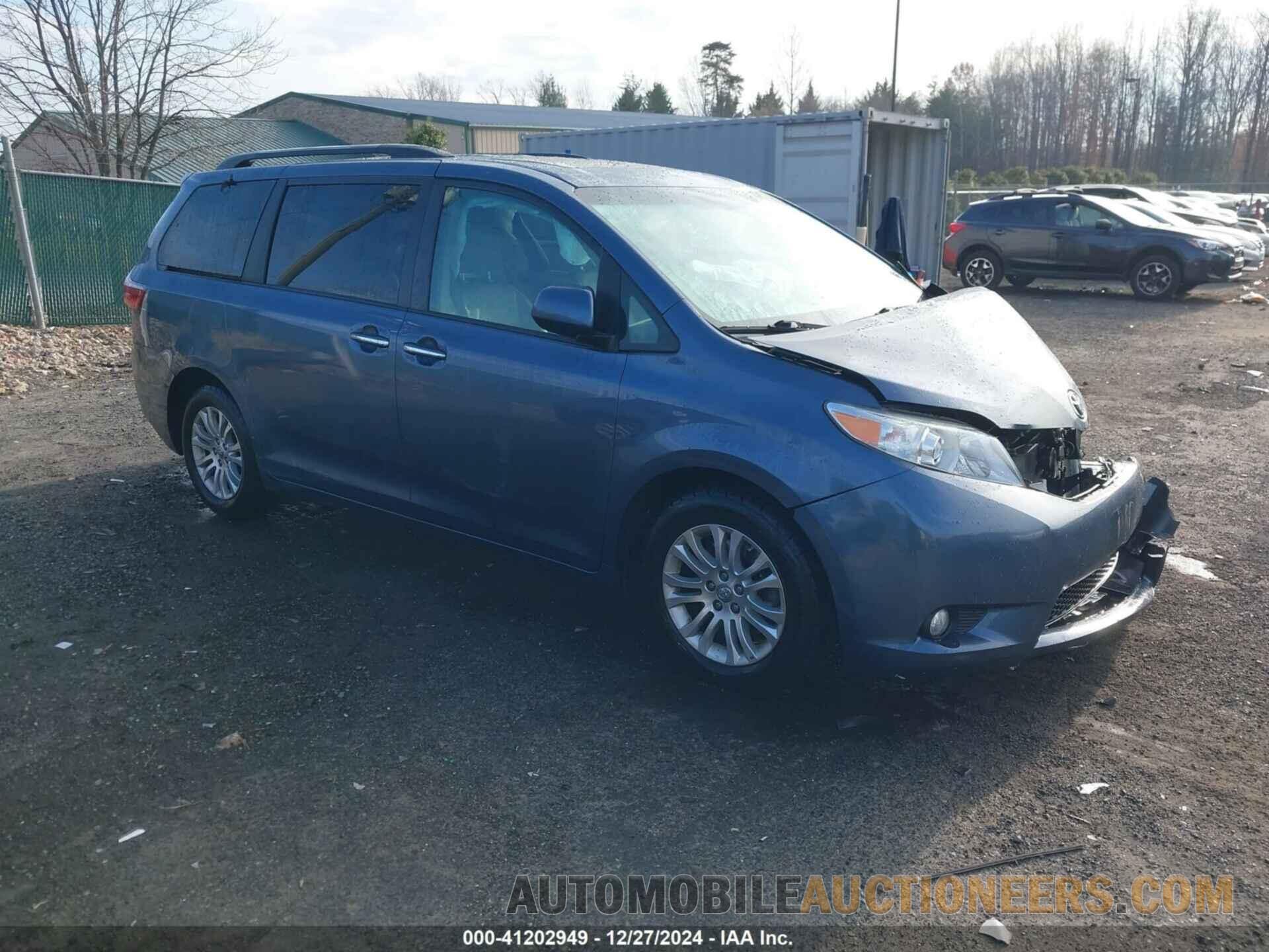 5TDYZ3DCXHS774960 TOYOTA SIENNA 2017