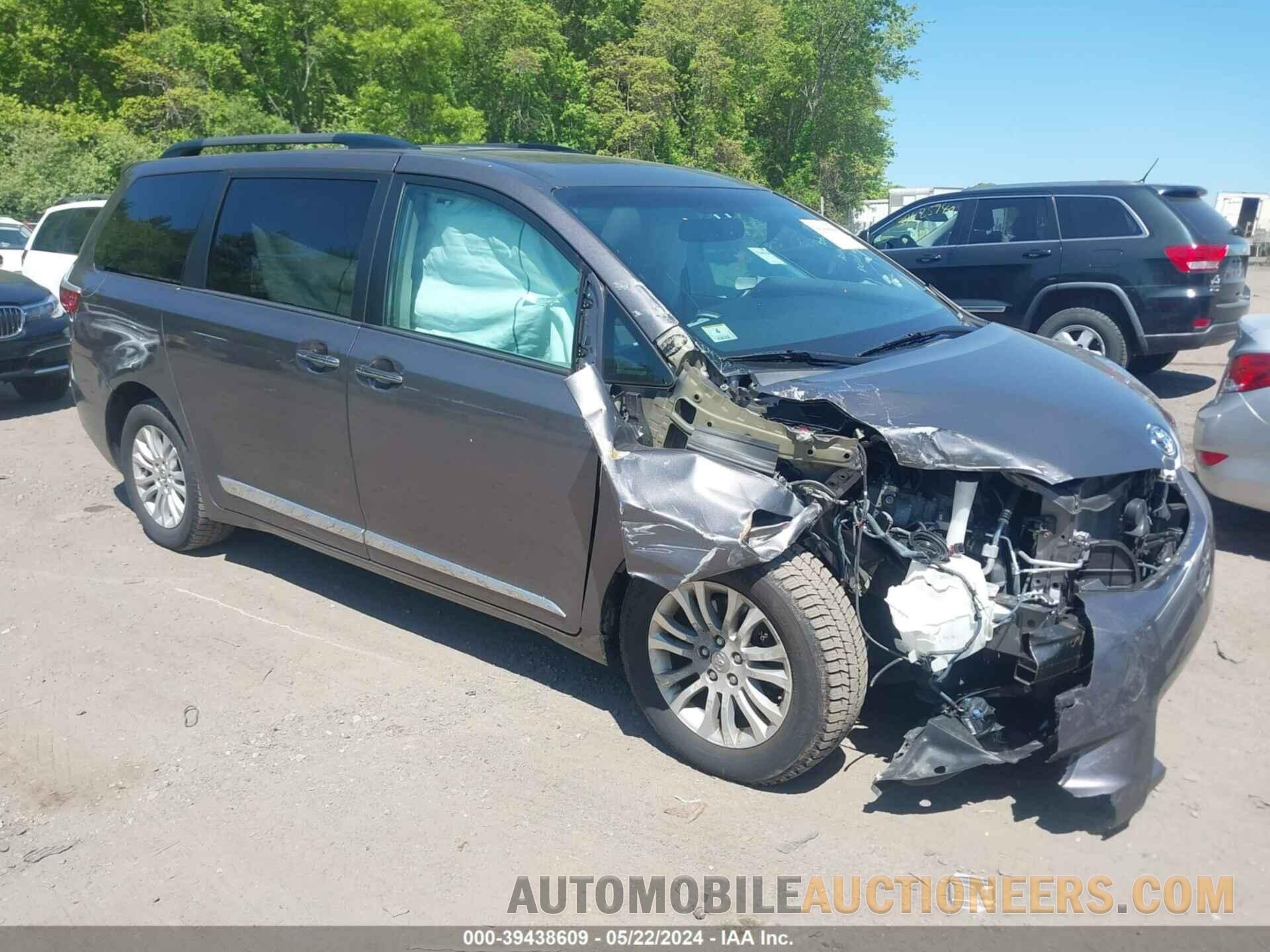 5TDYZ3DCXHS783674 TOYOTA SIENNA 2017