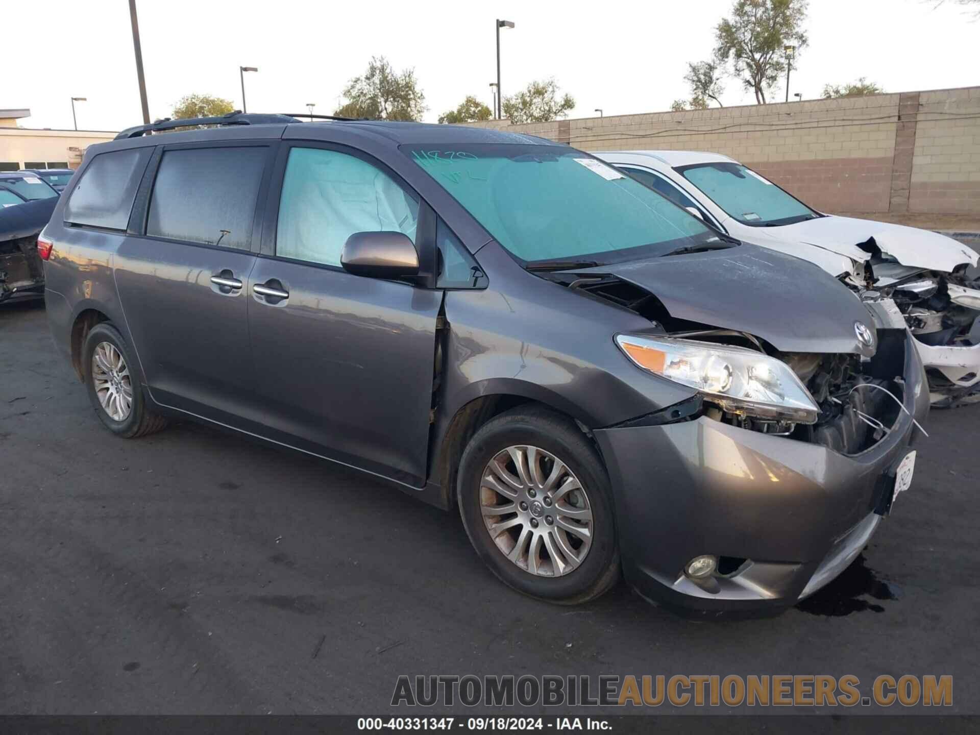 5TDYZ3DCXHS794142 TOYOTA SIENNA 2017