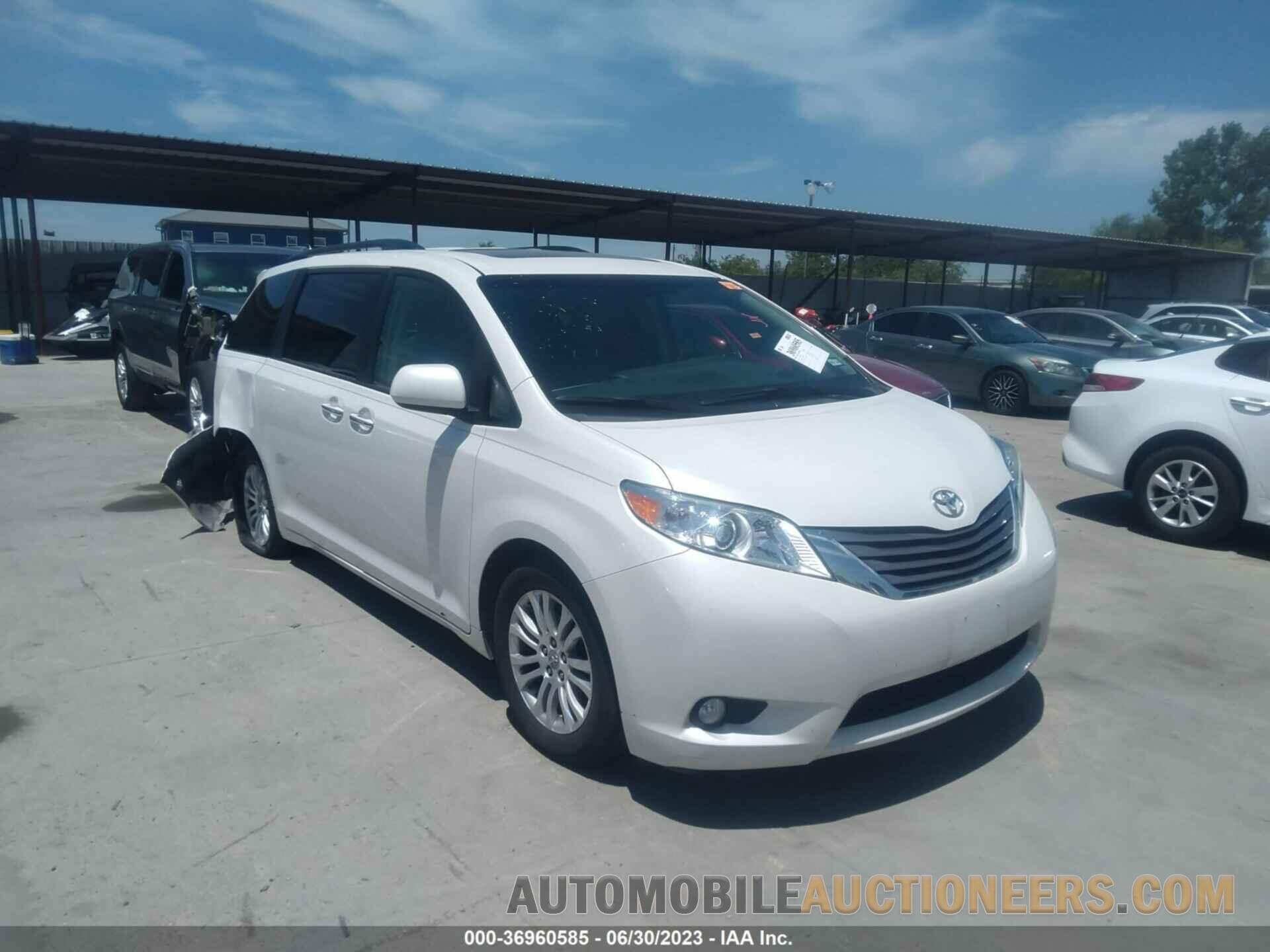 5TDYZ3DCXHS820030 TOYOTA SIENNA 2017