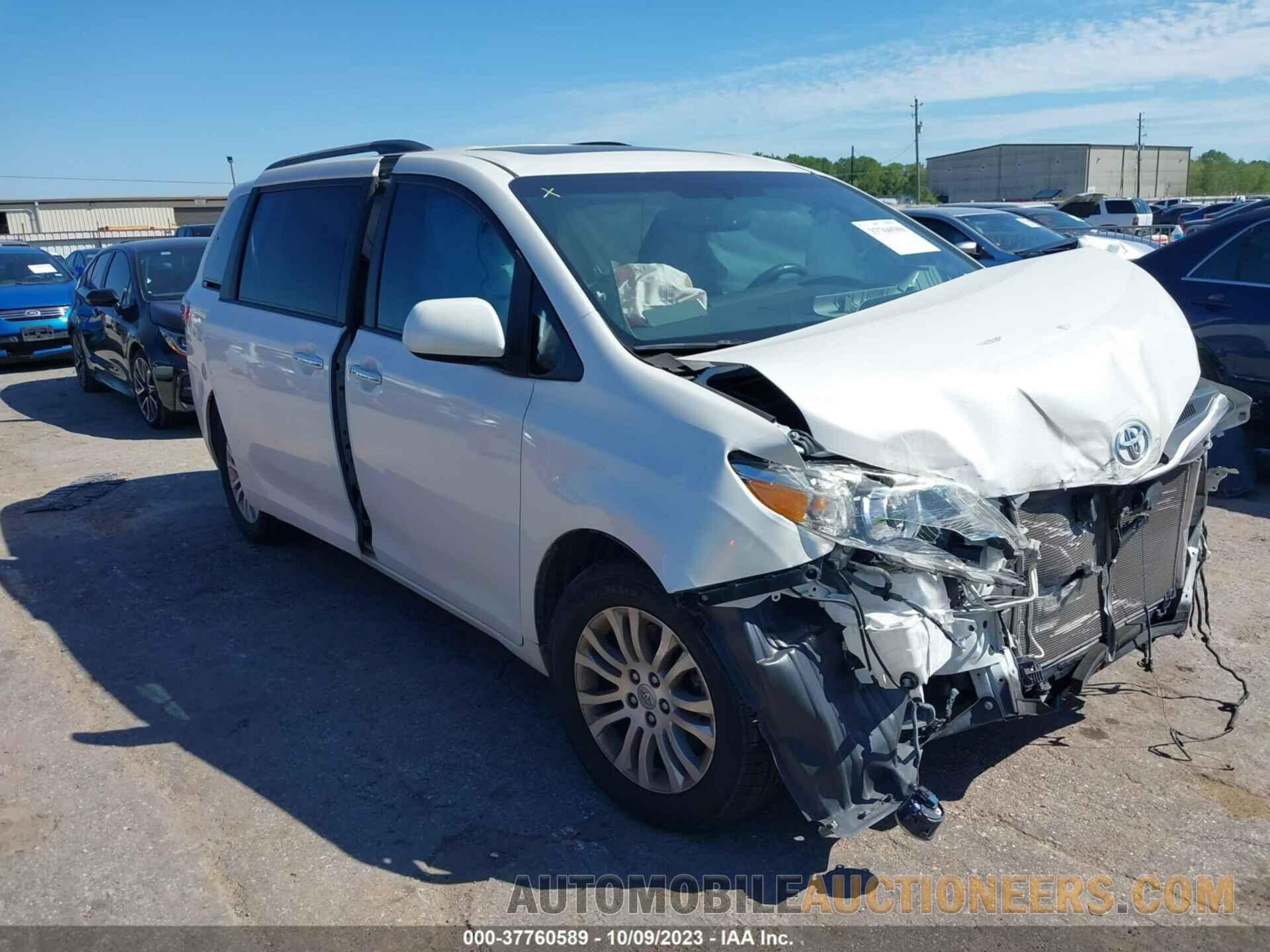 5TDYZ3DCXHS821498 TOYOTA SIENNA 2017