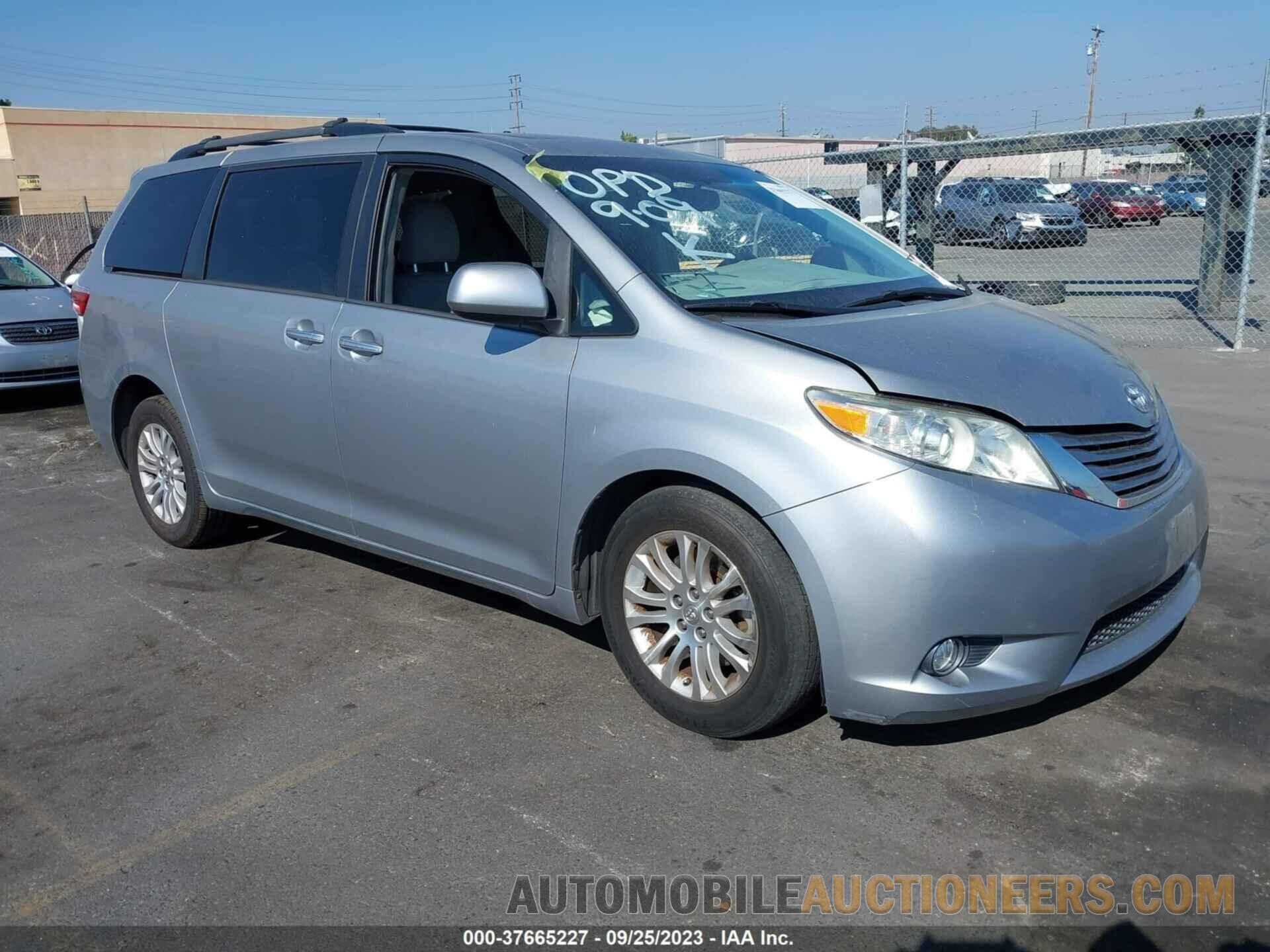 5TDYZ3DCXHS831321 TOYOTA SIENNA 2017