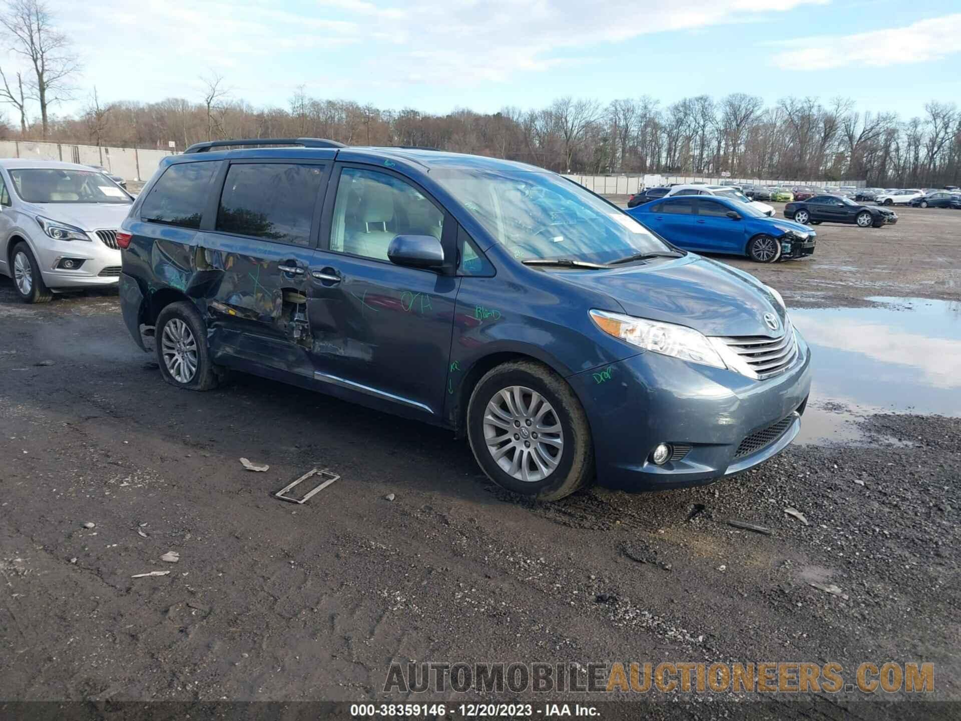 5TDYZ3DCXHS843310 TOYOTA SIENNA 2017