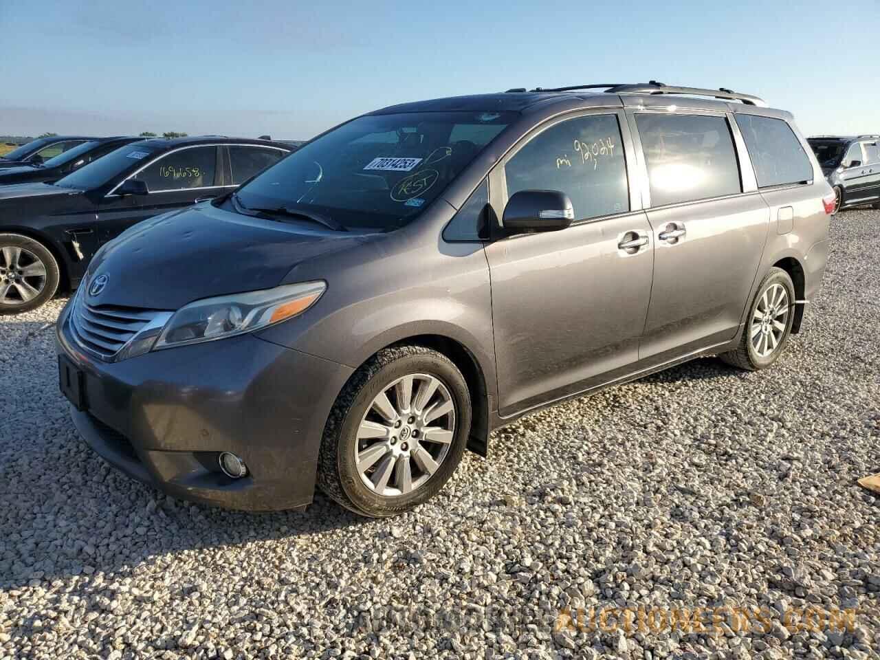 5TDYZ3DCXHS849883 TOYOTA All Models 2017