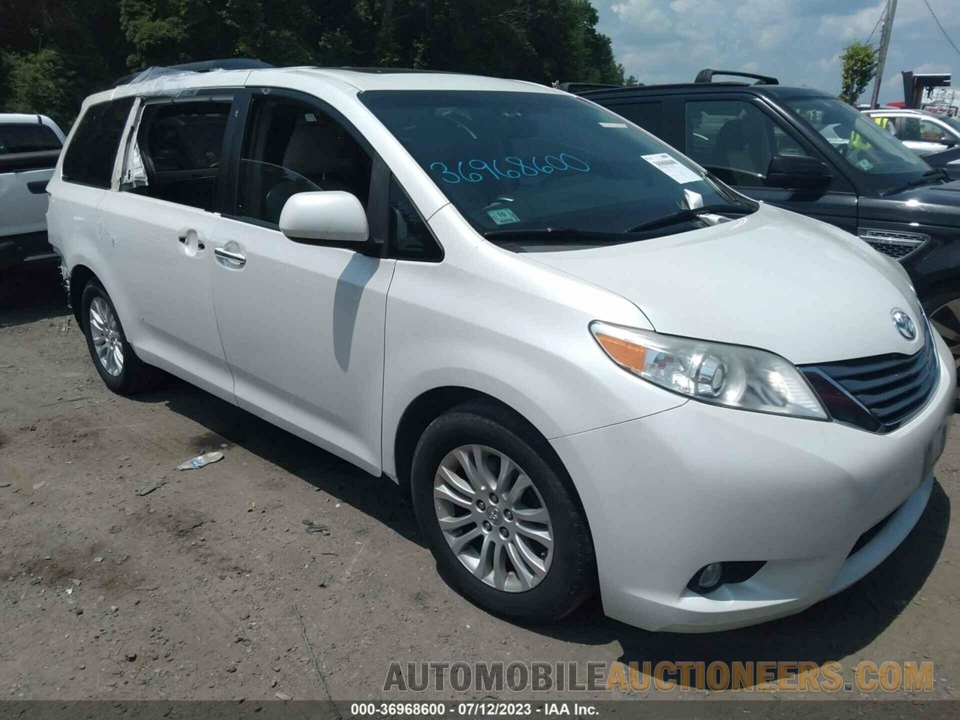 5TDYZ3DCXHS851102 TOYOTA SIENNA 2017