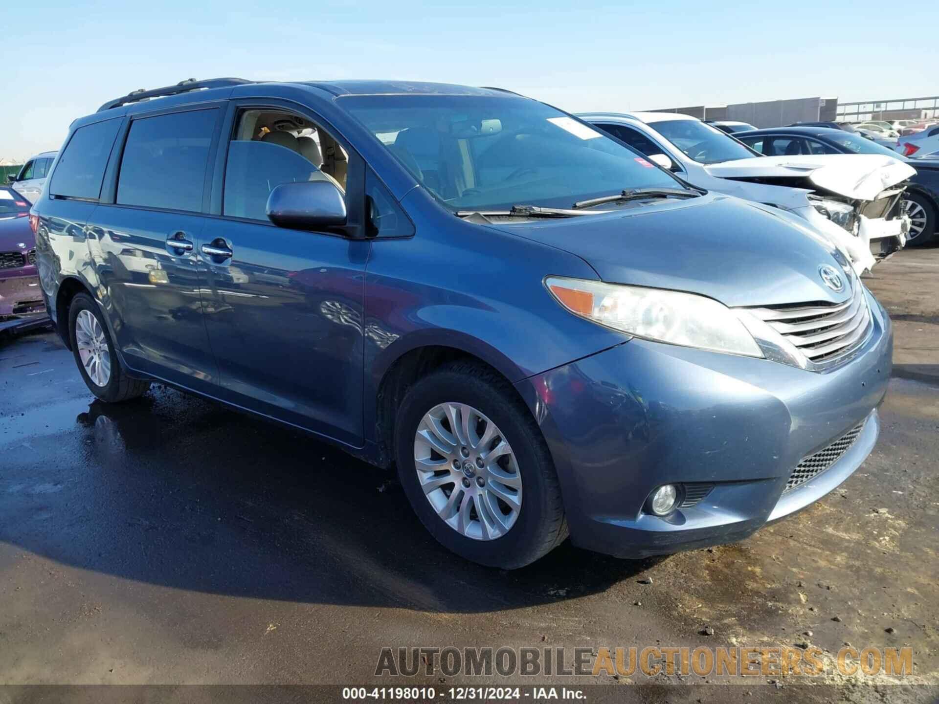 5TDYZ3DCXHS851407 TOYOTA SIENNA 2017