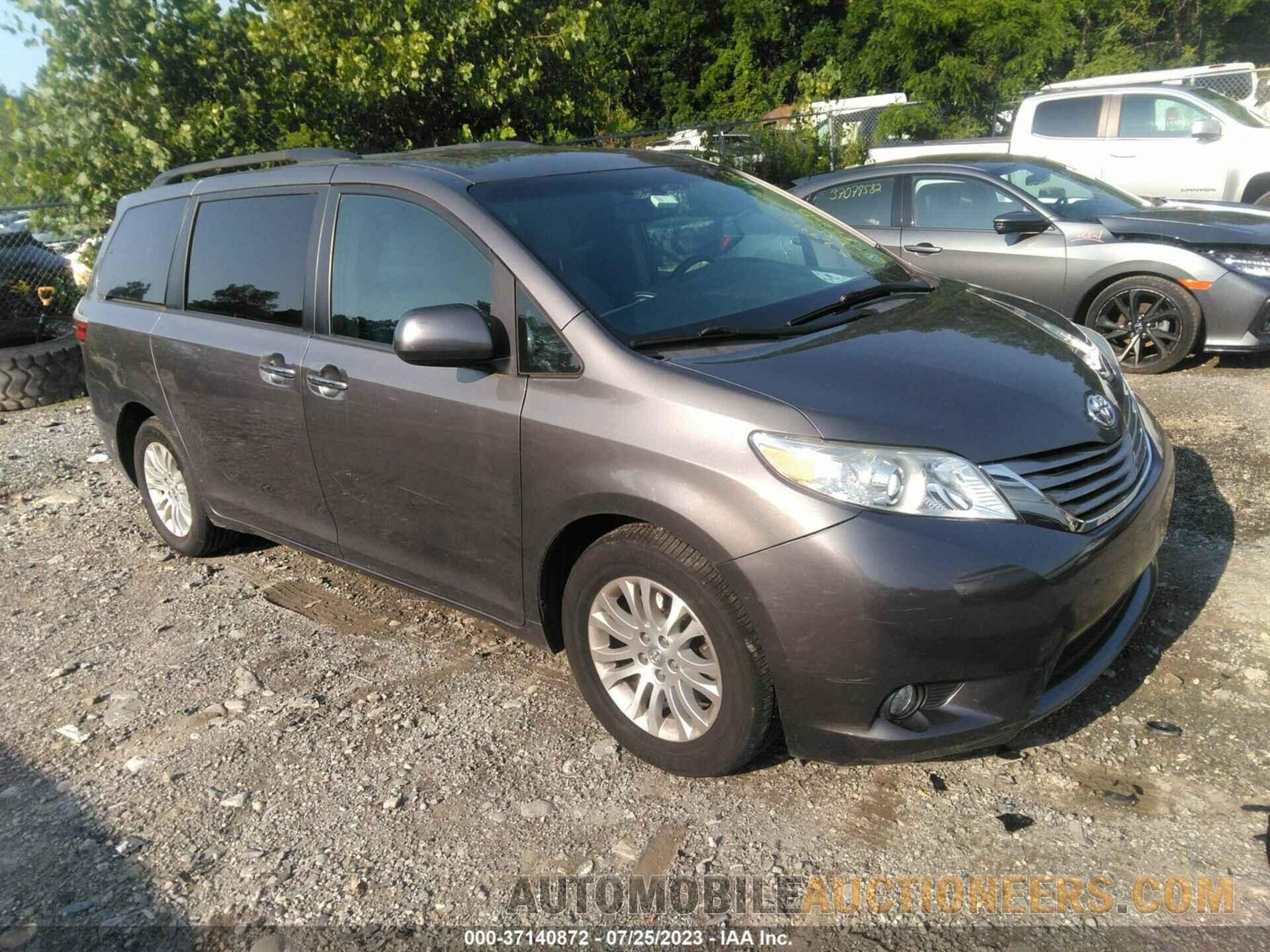 5TDYZ3DCXHS858731 TOYOTA SIENNA 2017