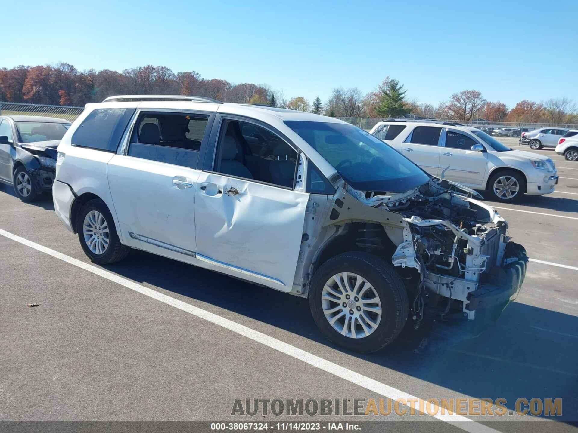 5TDYZ3DCXHS861032 TOYOTA SIENNA 2017