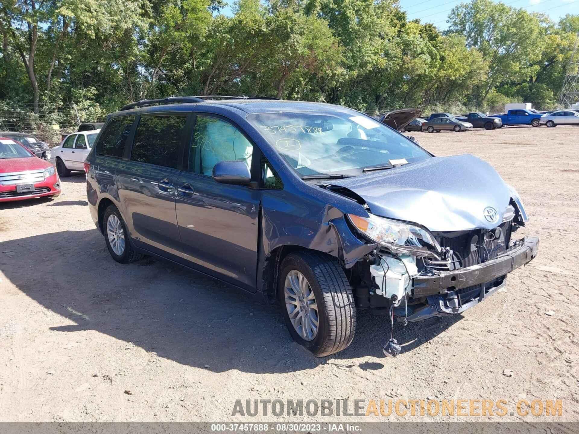 5TDYZ3DCXHS867672 TOYOTA SIENNA 2017