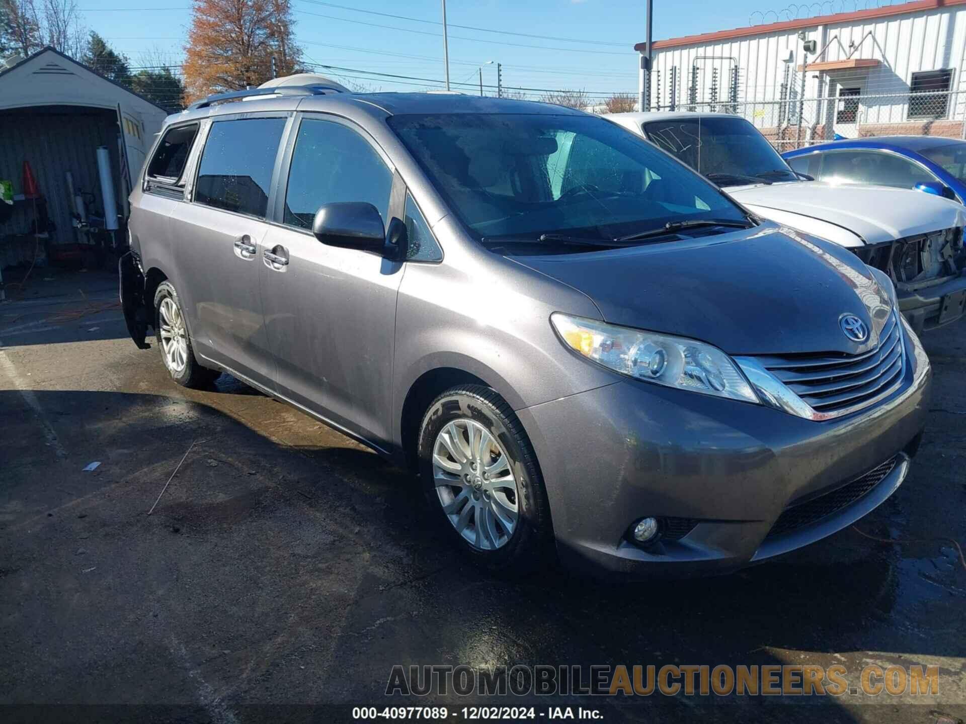 5TDYZ3DCXHS872578 TOYOTA SIENNA 2017