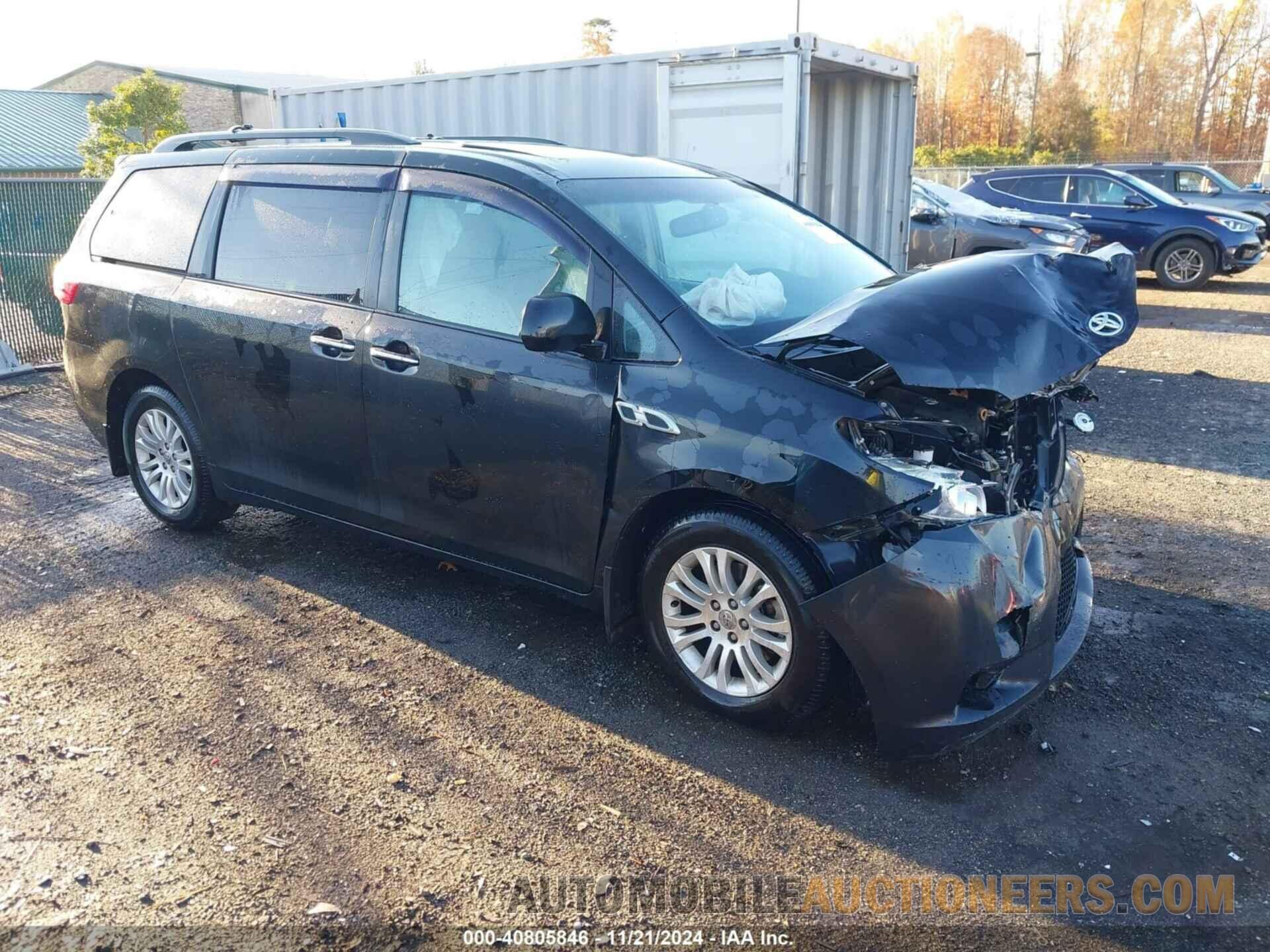 5TDYZ3DCXHS880535 TOYOTA SIENNA 2017