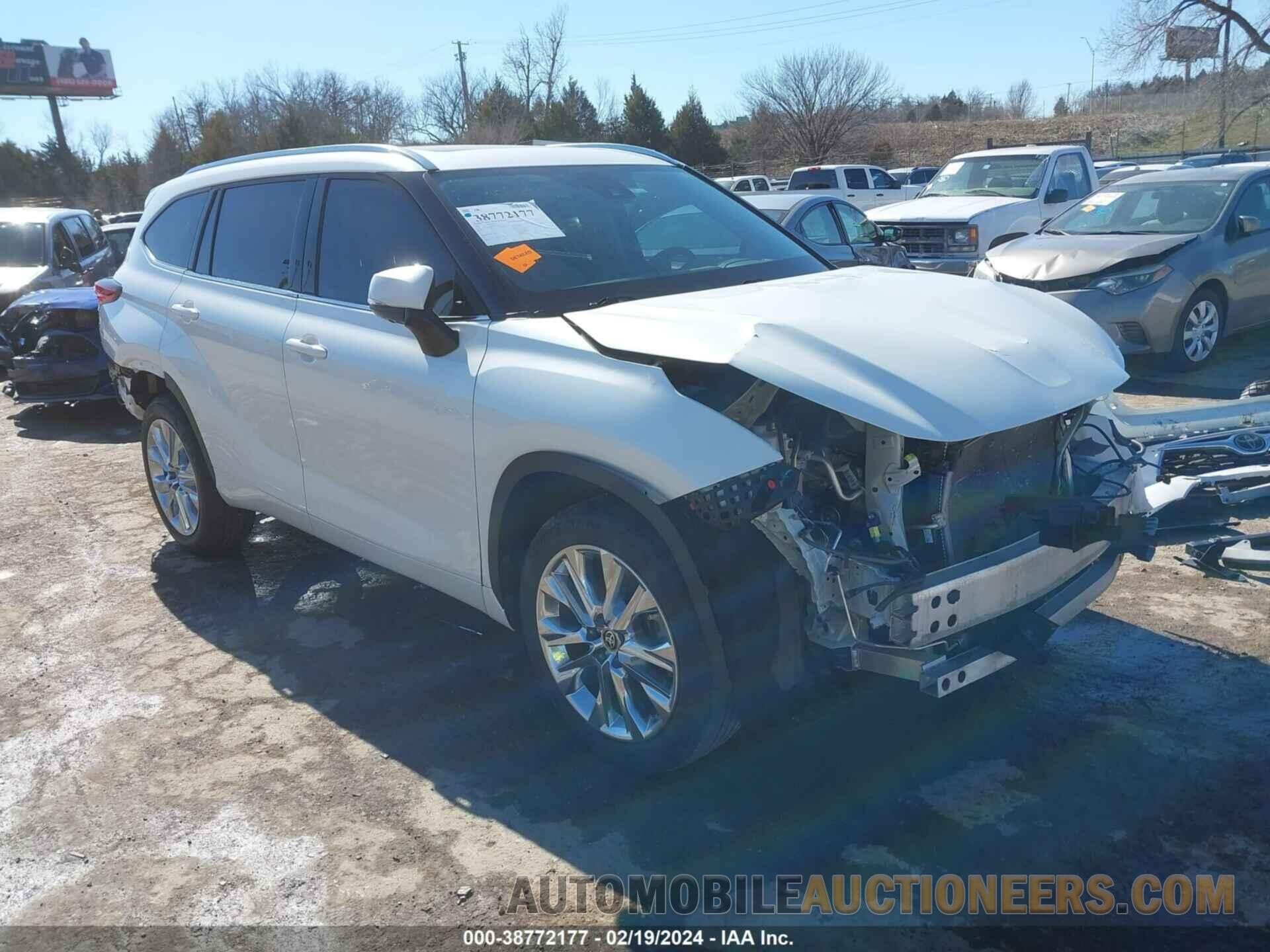 5TDYZRAH0MS529386 TOYOTA HIGHLANDER 2021