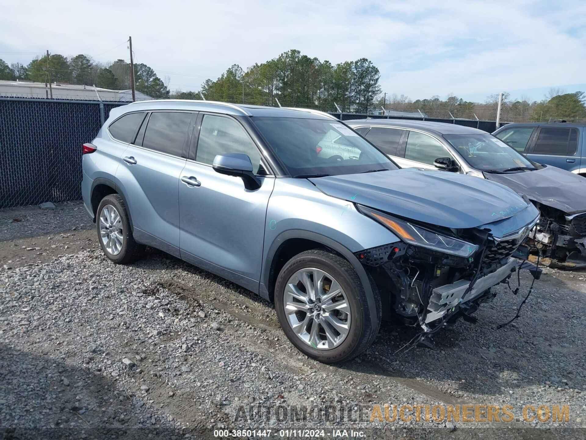 5TDYZRAH0NS105482 TOYOTA HIGHLANDER 2022