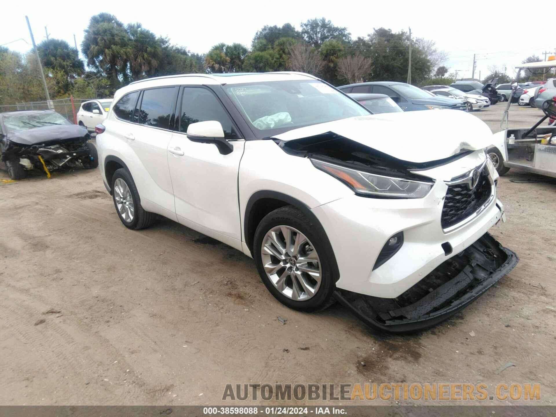 5TDYZRAH4MS075840 TOYOTA HIGHLANDER 2021