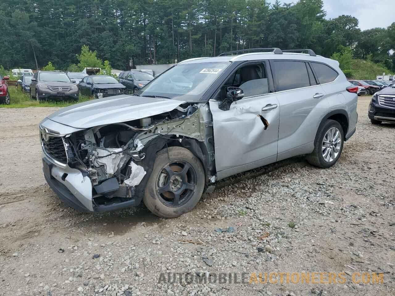 5TDYZRAH4MS521582 TOYOTA HIGHLANDER 2021