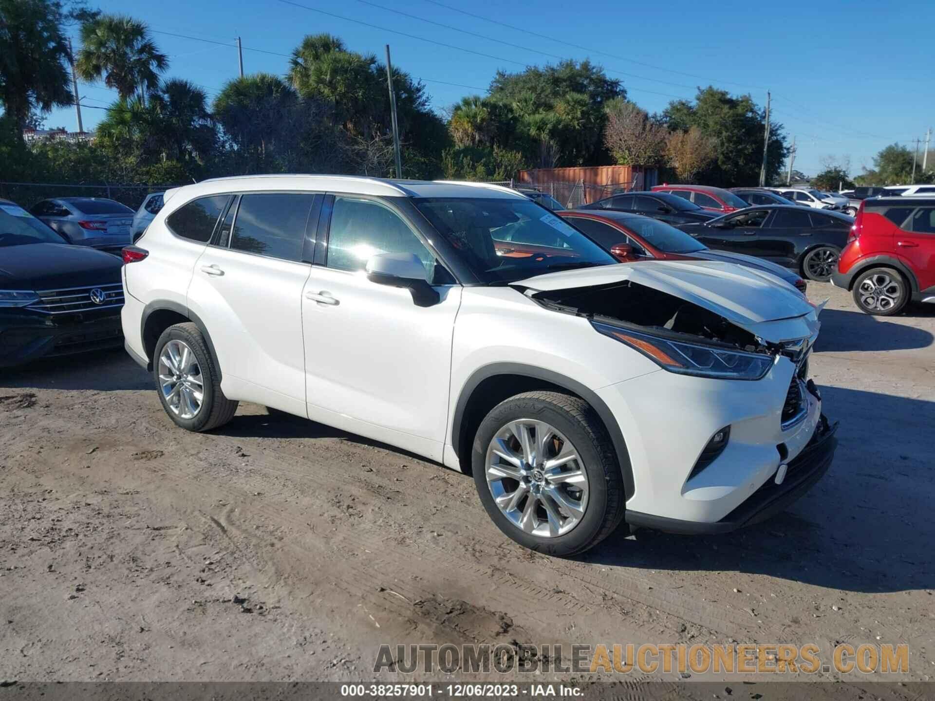 5TDYZRAH4MS523543 TOYOTA HIGHLANDER 2021