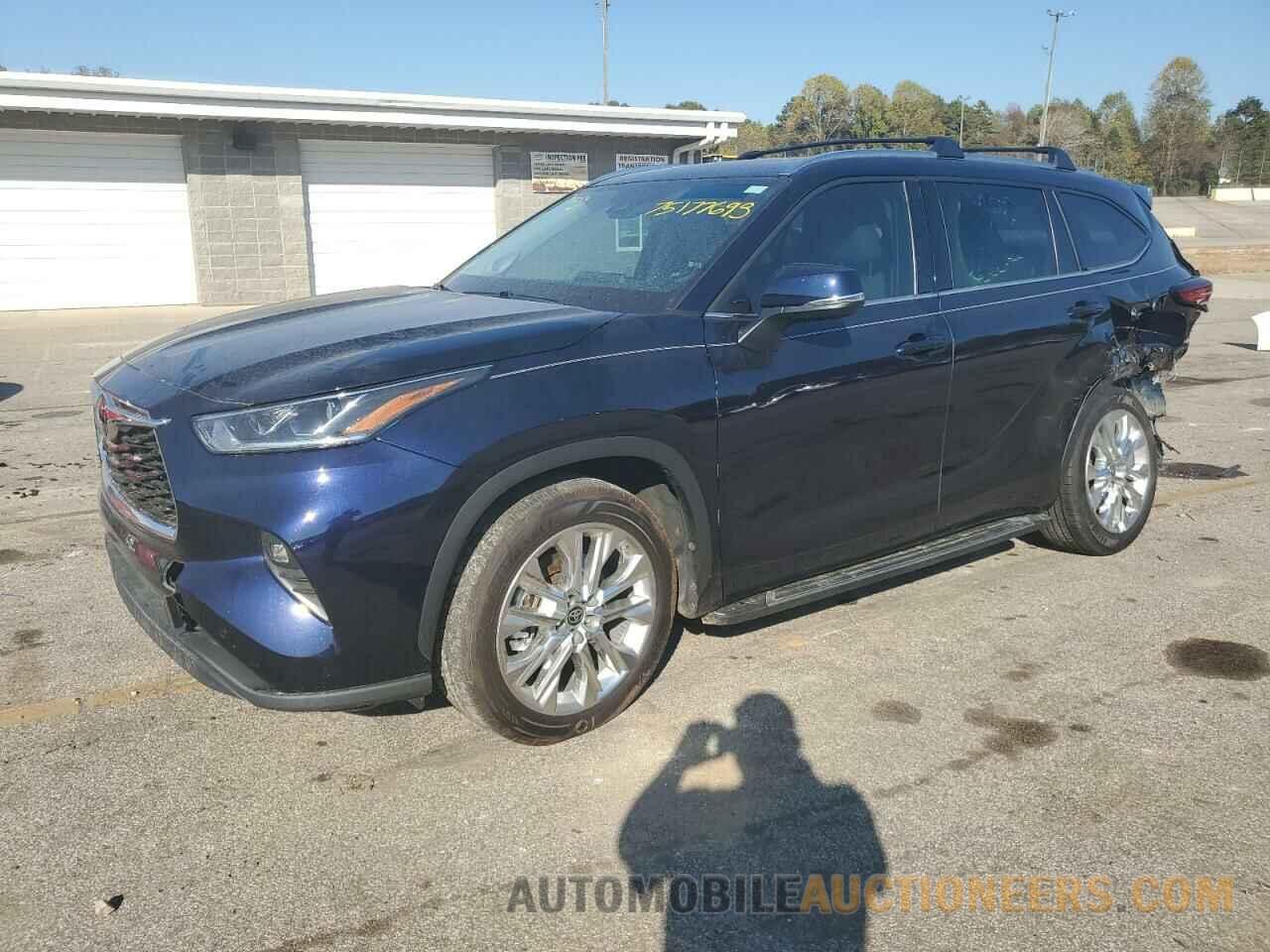 5TDYZRAH4MS524319 TOYOTA HIGHLANDER 2021