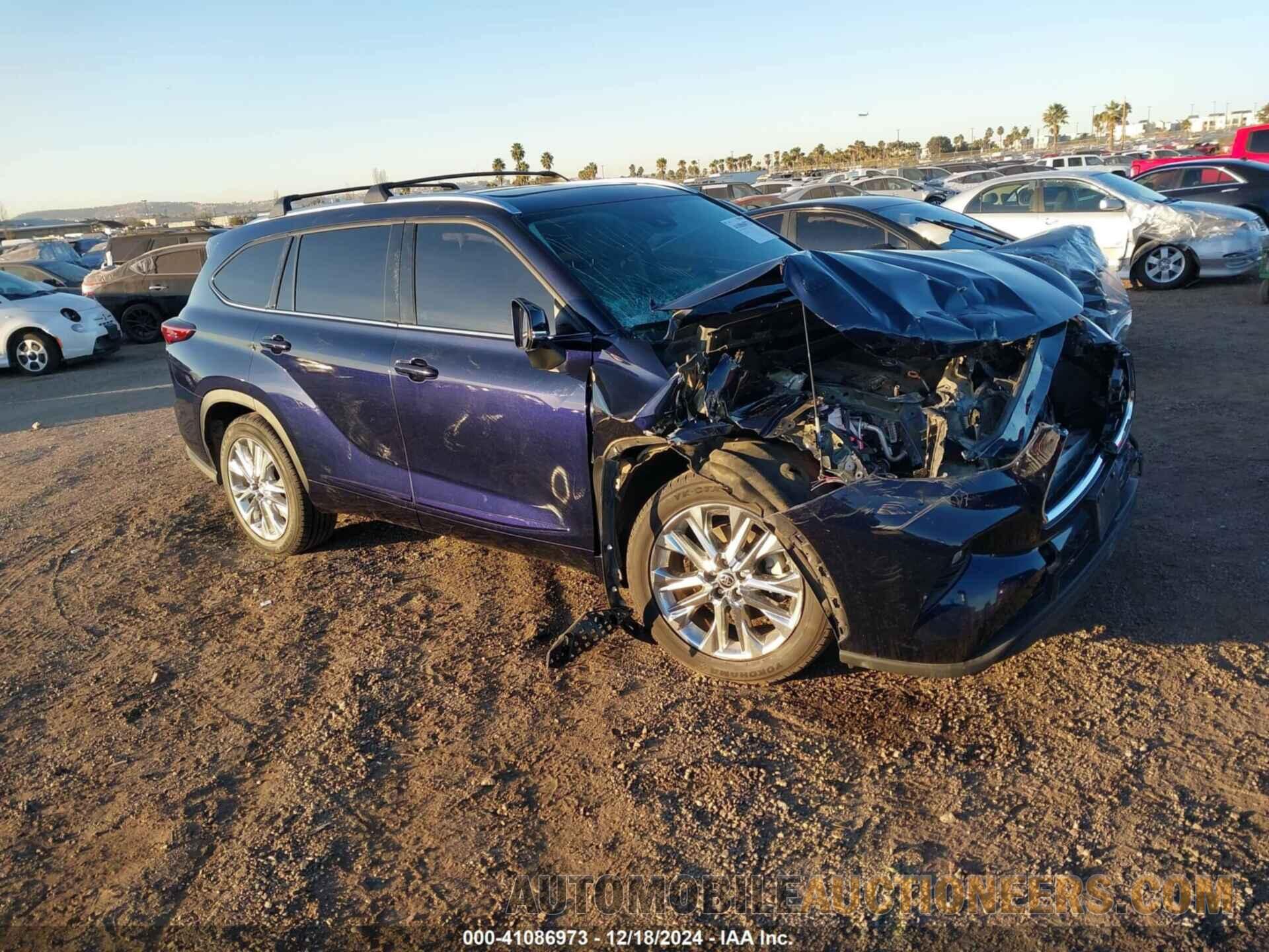 5TDYZRAH4NS130658 TOYOTA HIGHLANDER 2022