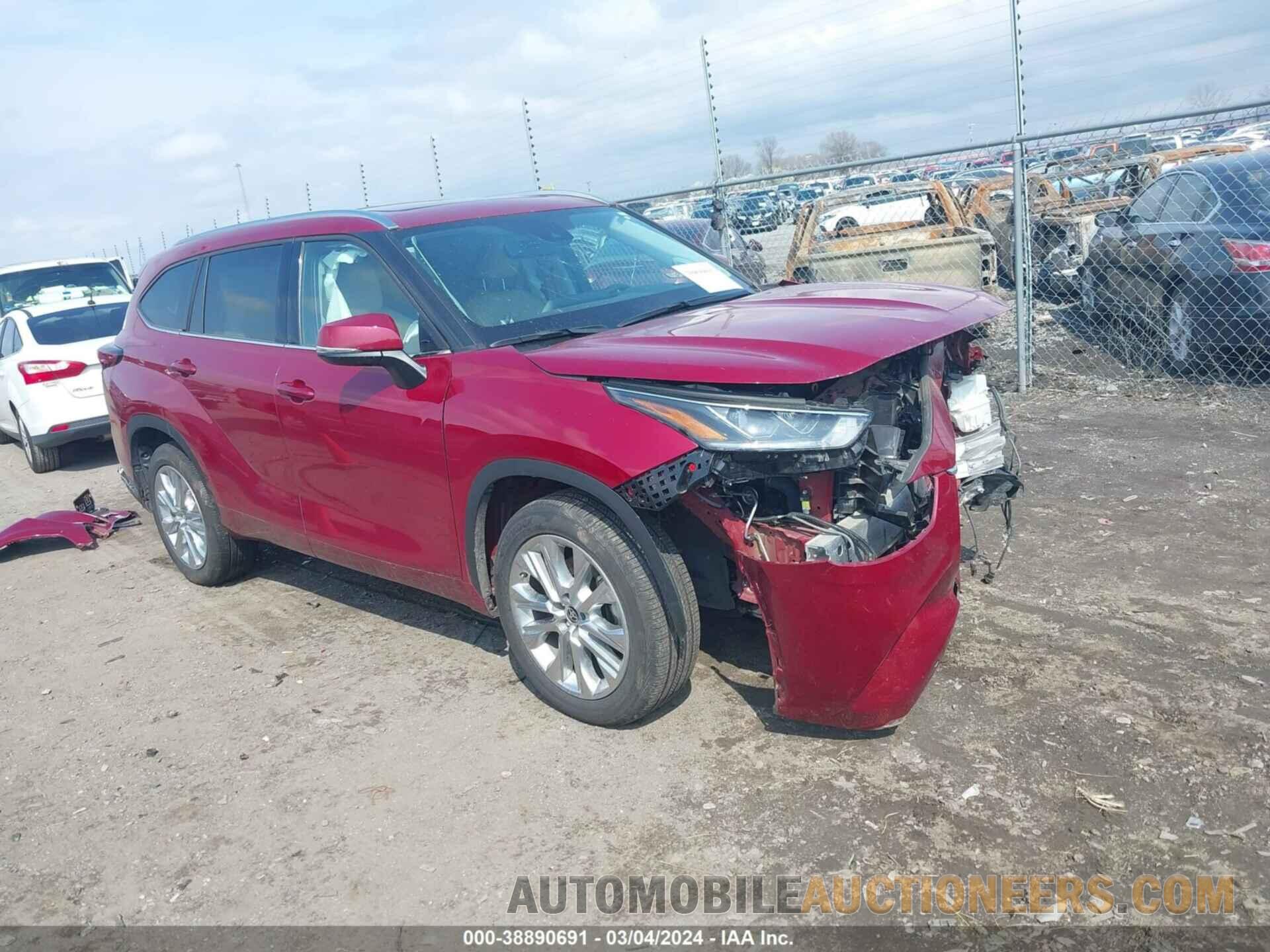 5TDYZRAH5MS048128 TOYOTA HIGHLANDER 2021