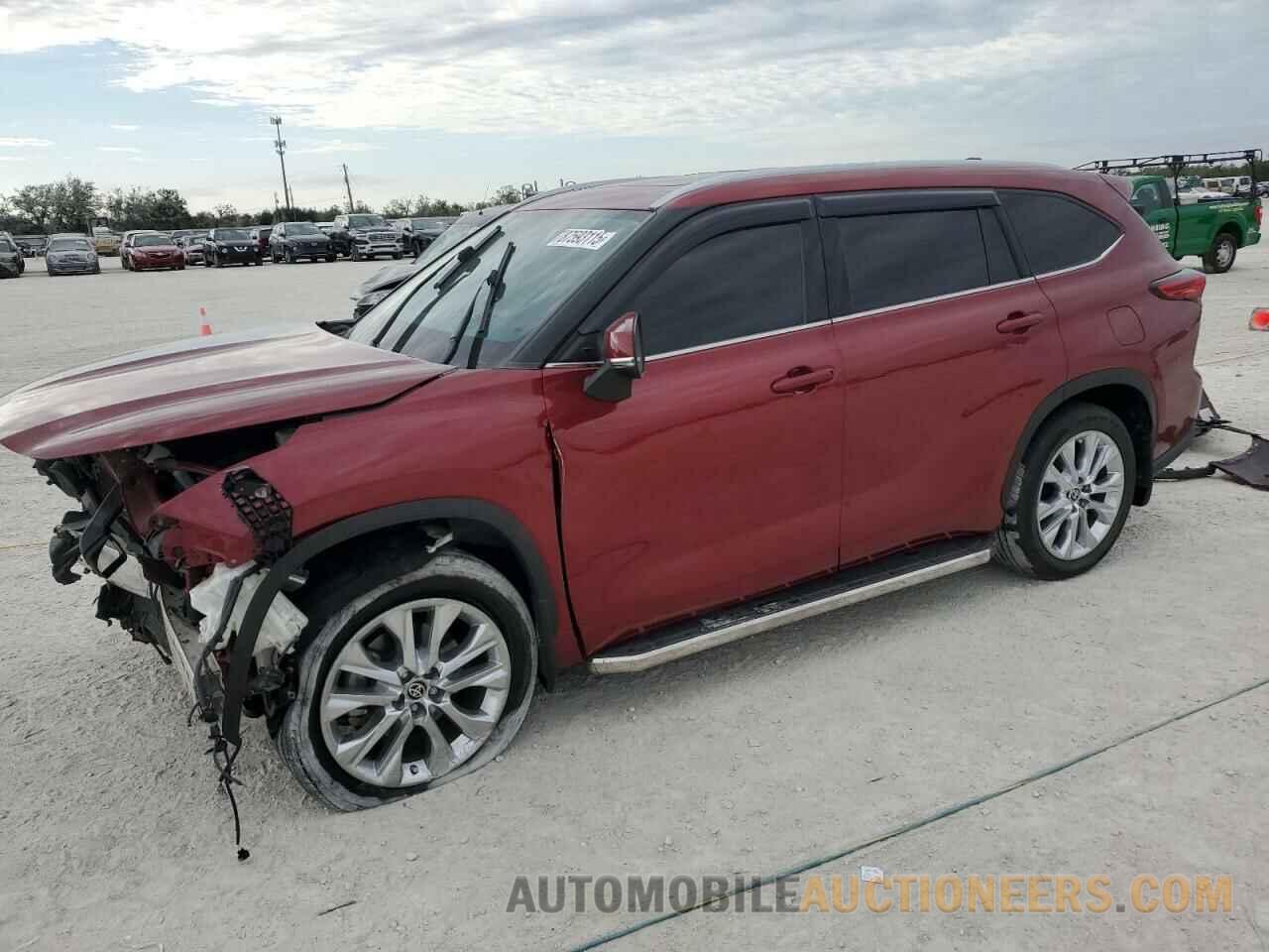 5TDYZRAH6MS049501 TOYOTA HIGHLANDER 2021