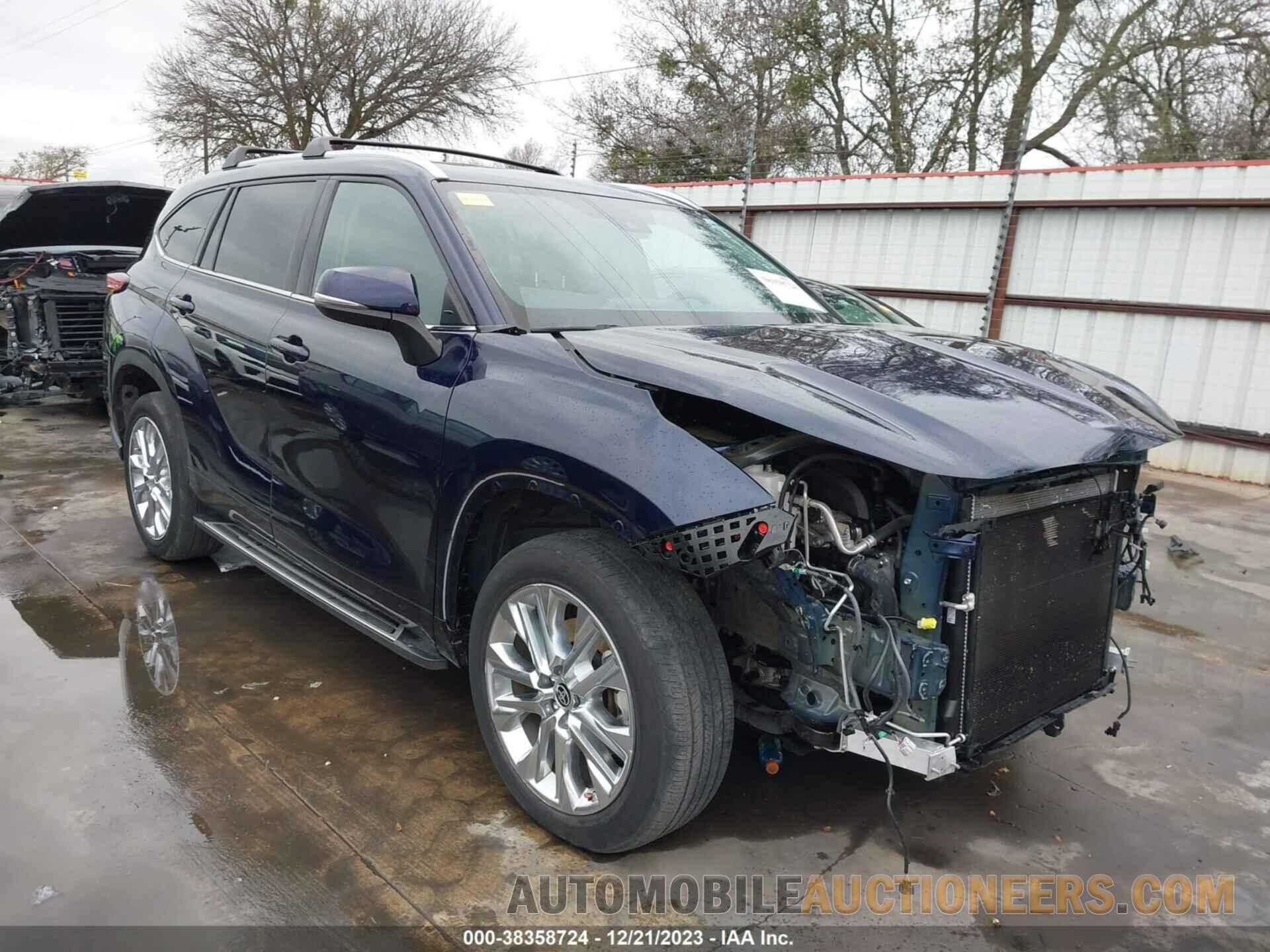 5TDYZRAH6MS517792 TOYOTA HIGHLANDER 2021