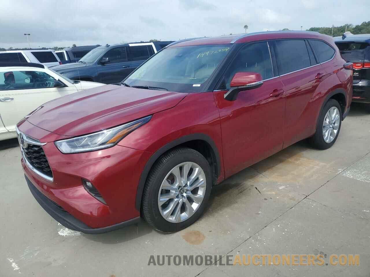 5TDYZRAH6MS521096 TOYOTA HIGHLANDER 2021