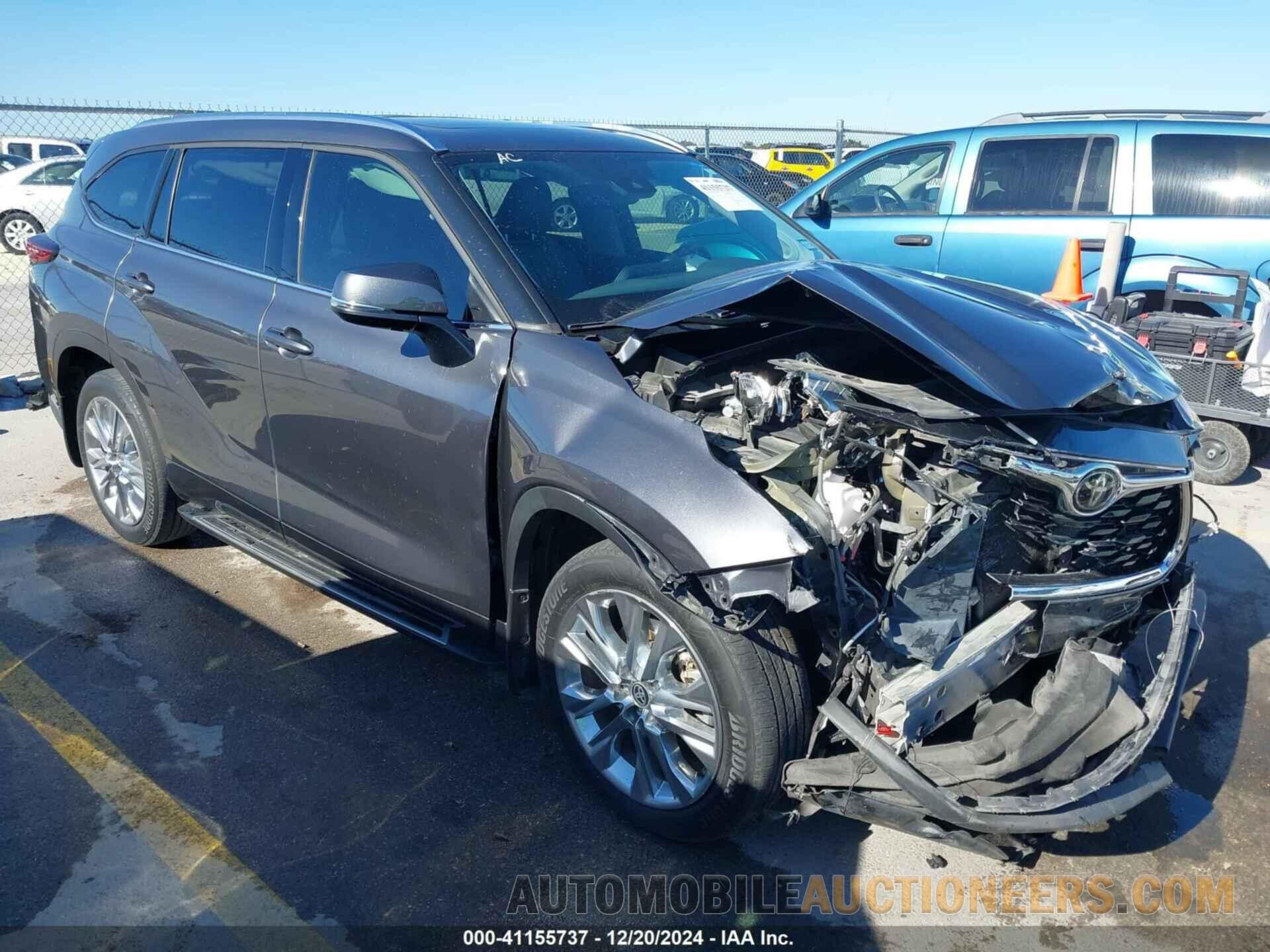 5TDYZRAH8MS039844 TOYOTA HIGHLANDER 2021