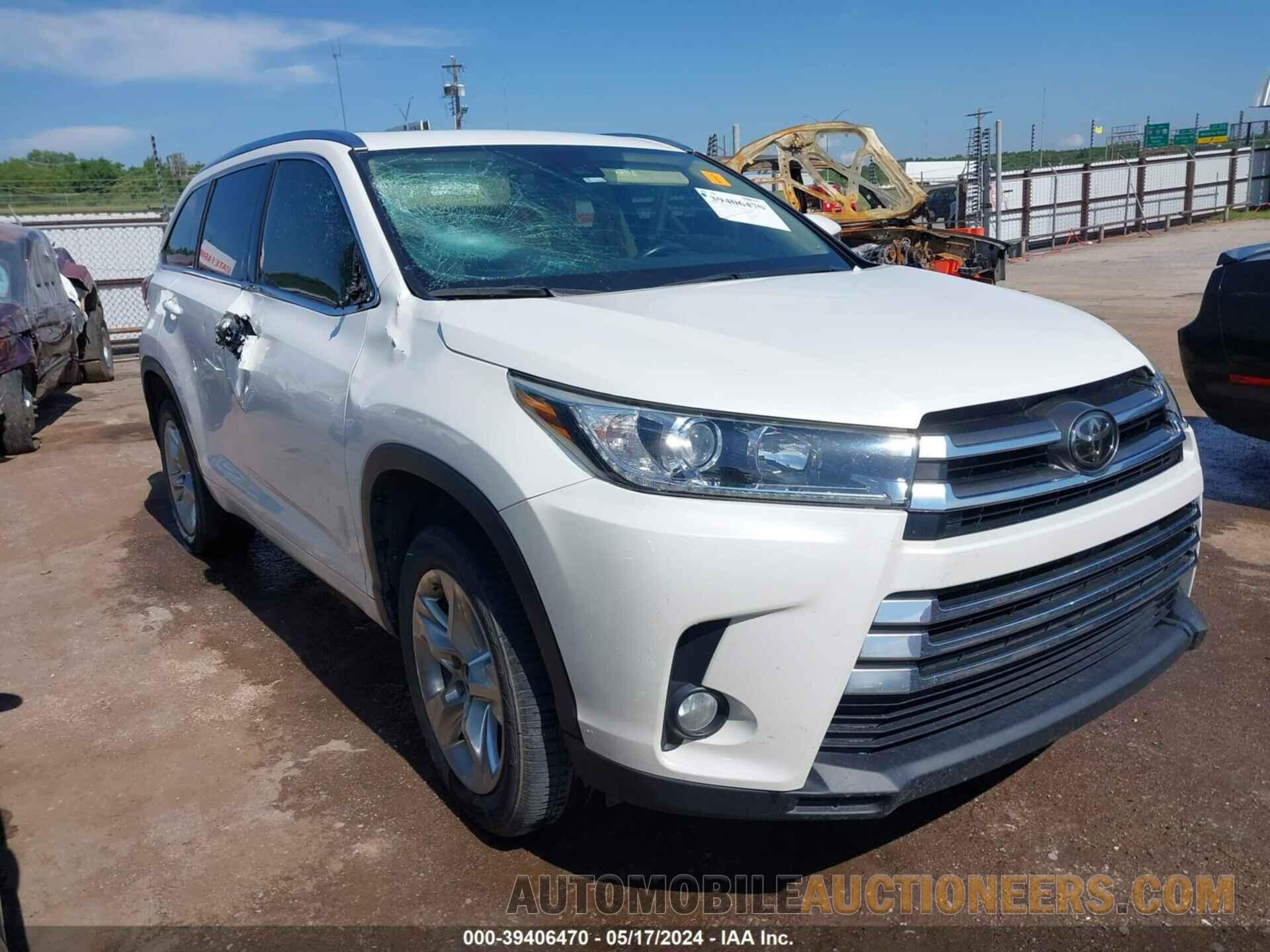 5TDYZRFH0HS194418 TOYOTA HIGHLANDER 2017