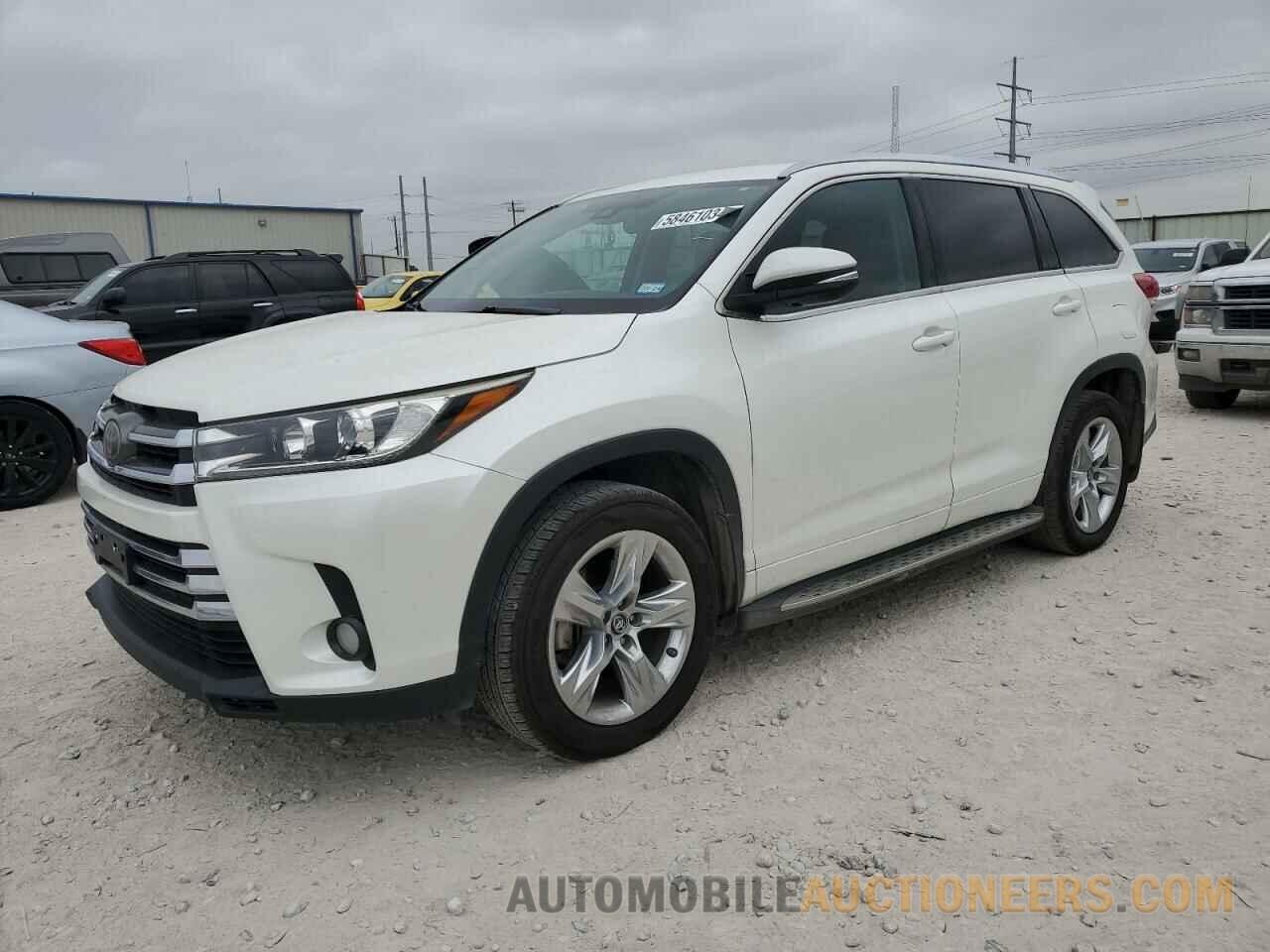 5TDYZRFH0HS215221 TOYOTA HIGHLANDER 2017