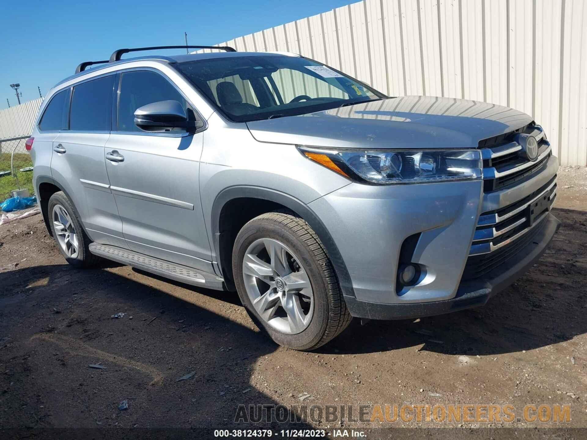 5TDYZRFH0HS217955 TOYOTA HIGHLANDER 2017