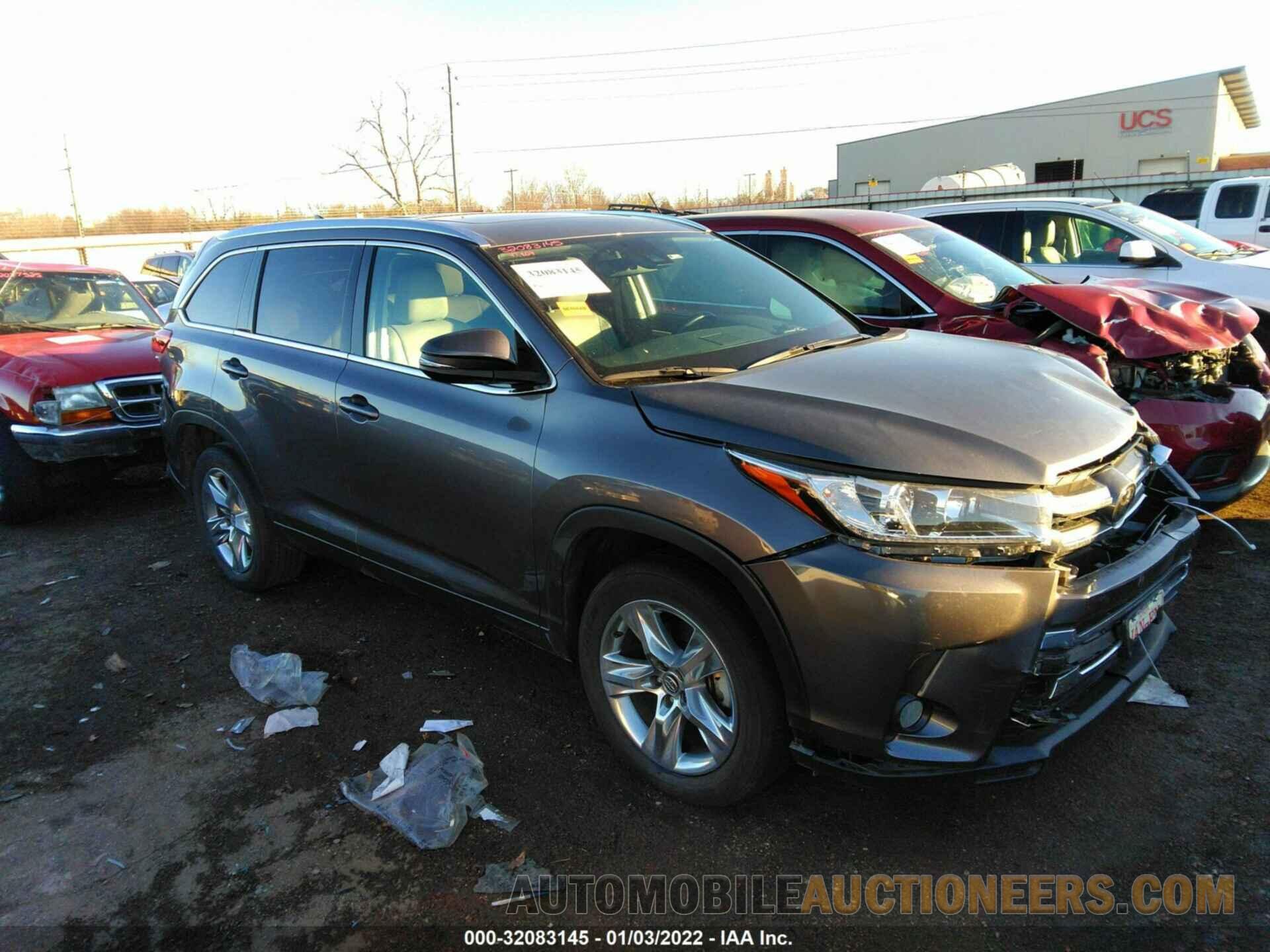 5TDYZRFH0HS226333 TOYOTA HIGHLANDER 2017