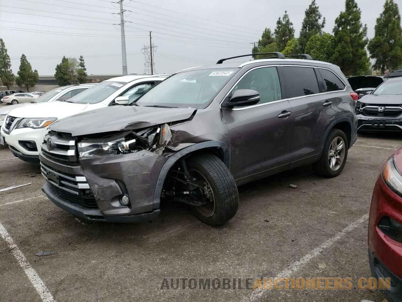 5TDYZRFH0JS237726 TOYOTA HIGHLANDER 2018