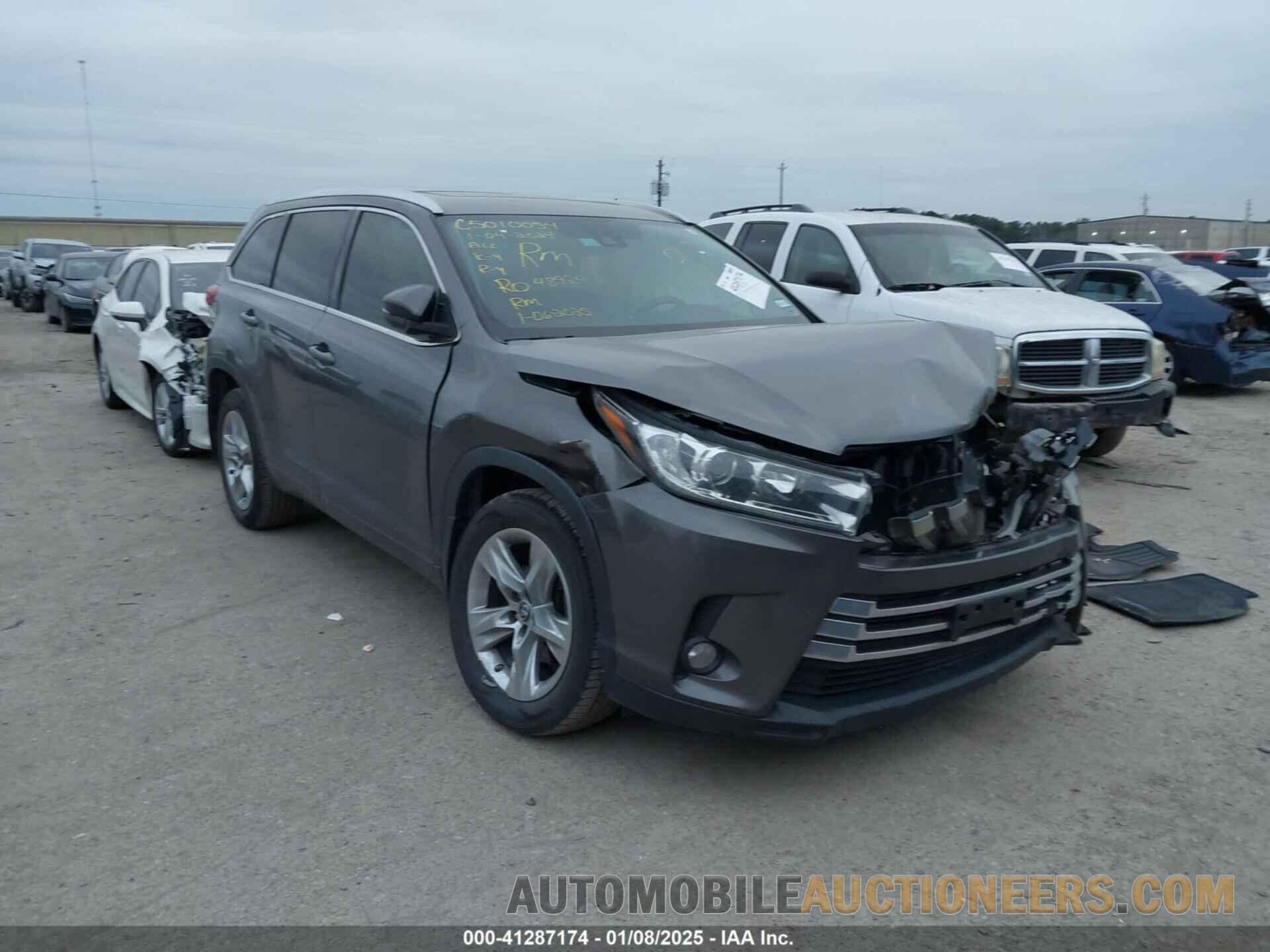 5TDYZRFH0JS238634 TOYOTA HIGHLANDER 2018