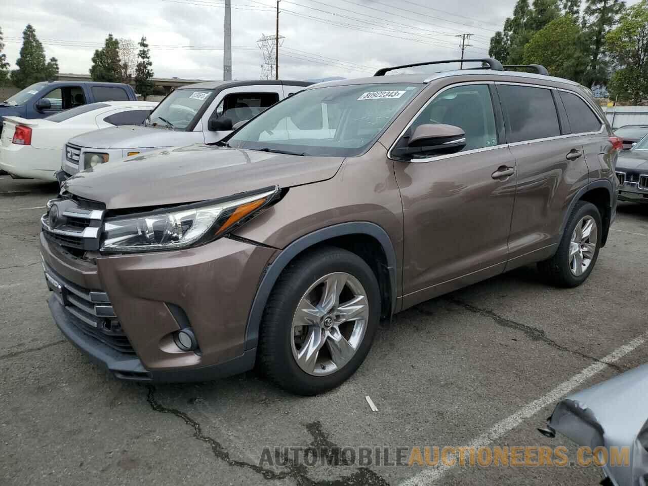 5TDYZRFH0JS260780 TOYOTA HIGHLANDER 2018