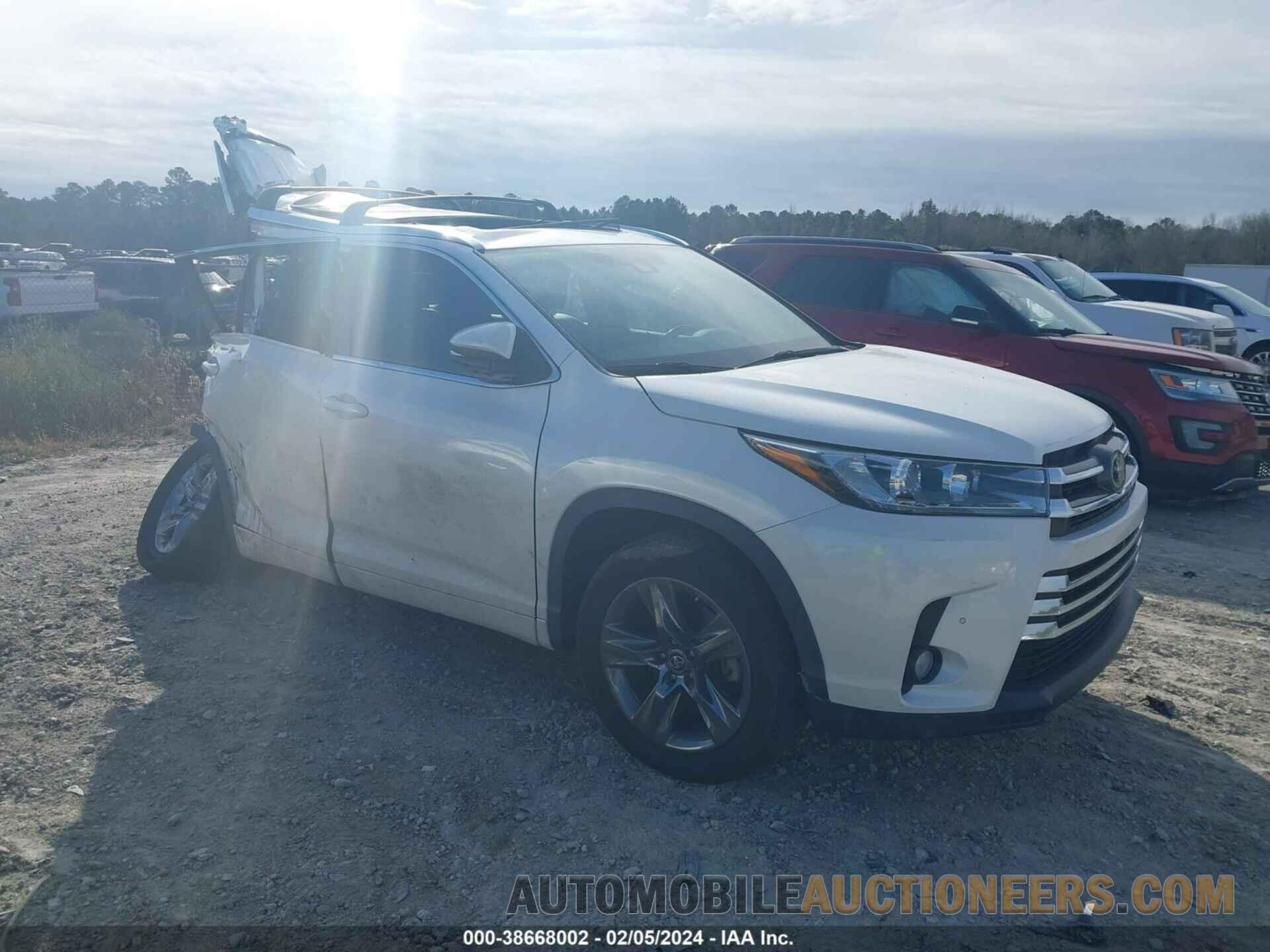 5TDYZRFH0JS268829 TOYOTA HIGHLANDER 2018