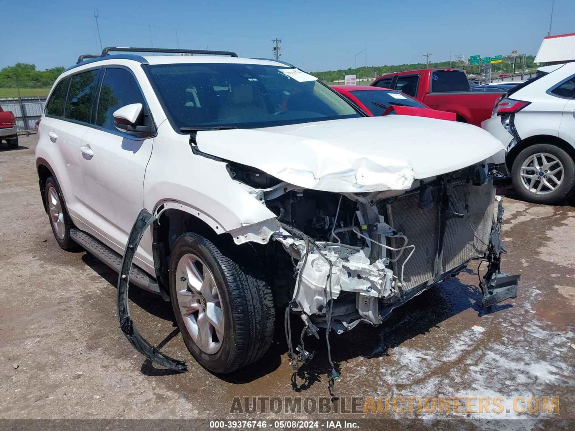 5TDYZRFH0KS349413 TOYOTA HIGHLANDER 2019