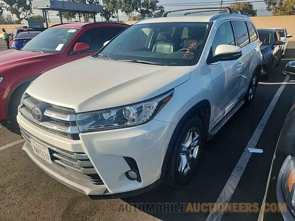 5TDYZRFH1HS195612 Toyota Highlander 2017