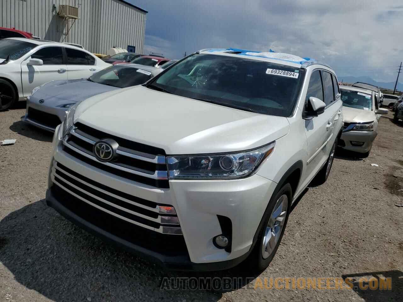 5TDYZRFH1HS212778 TOYOTA HIGHLANDER 2017